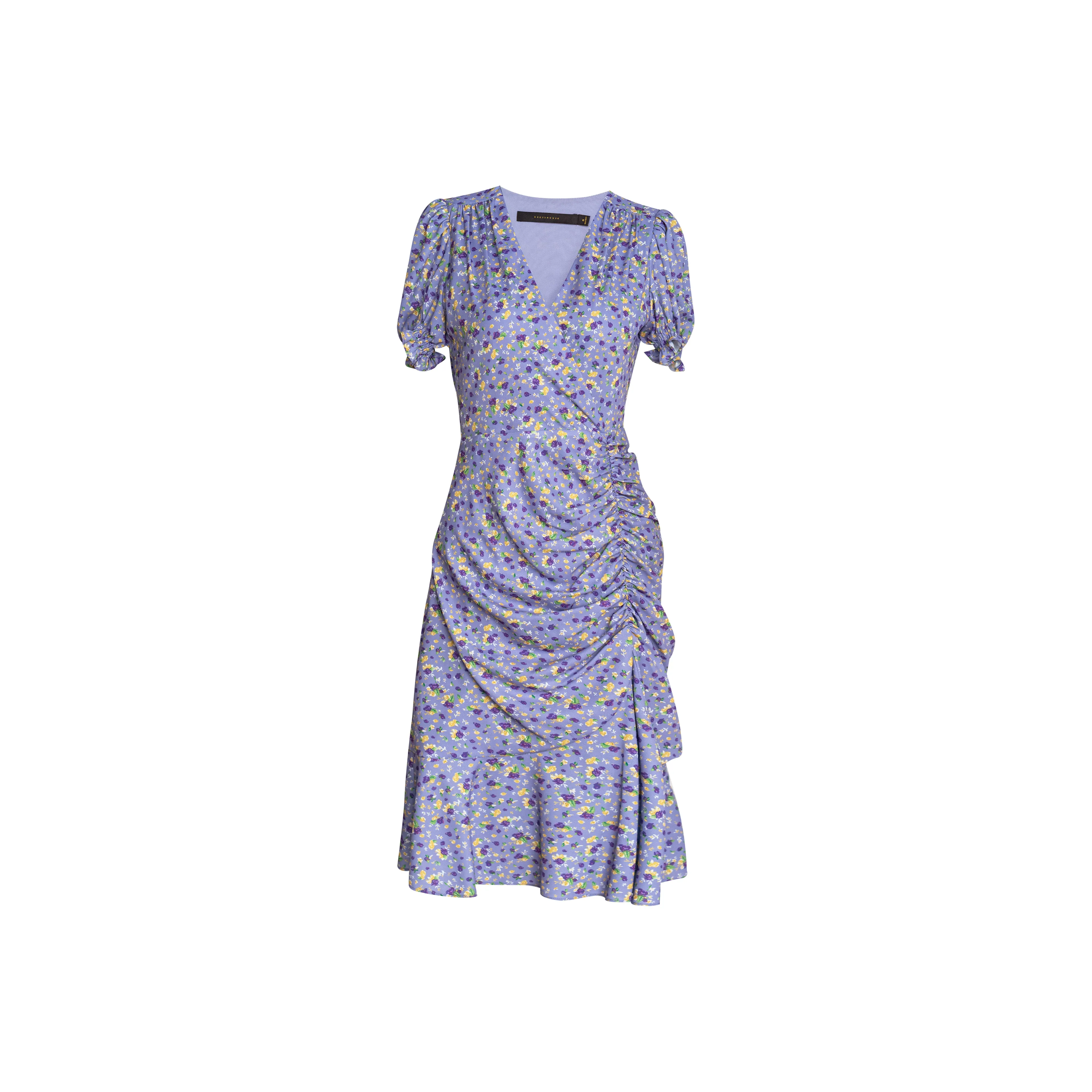 ROEYSHOUSE Короткий рукав Платье Женское Многоцветное