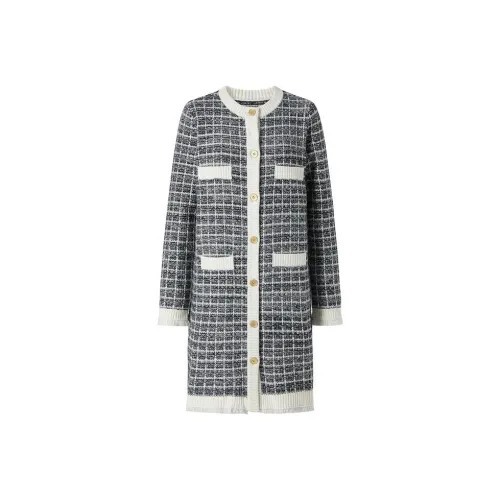 IMM CHANEL Inspired Женские Длинные Платья с Рукавами