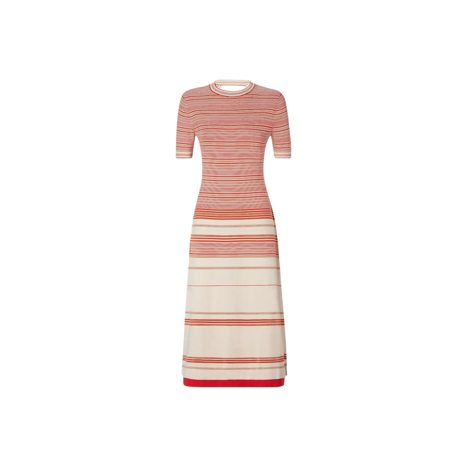 FENDI SS25 Short Sleeved Dress Women's Red