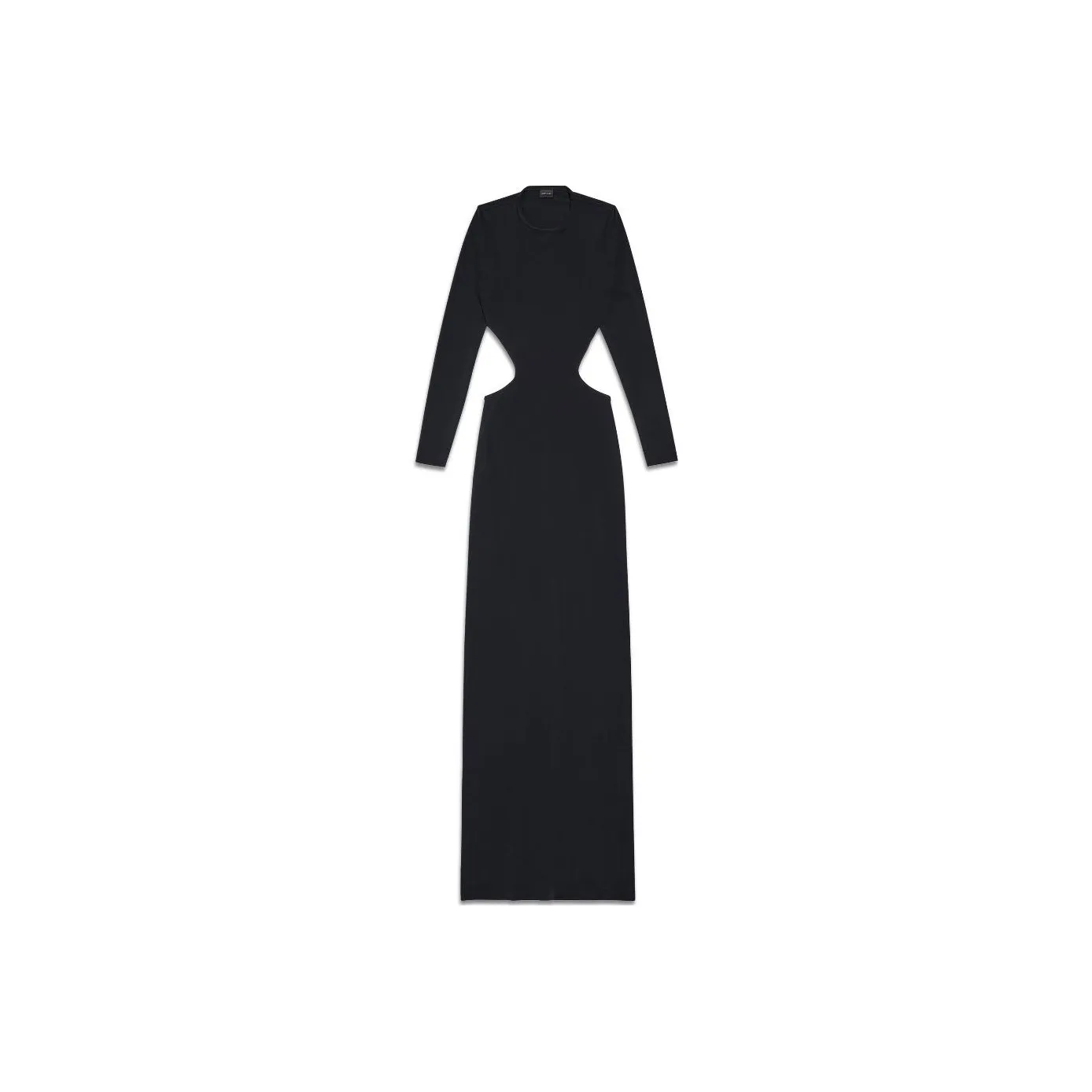Balenciaga Women's Cut Out Maxi Dress Black