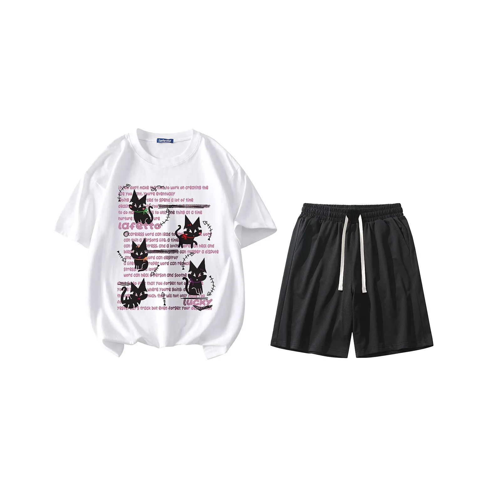 Lafetto Casual Suit Women's Two Piece Set