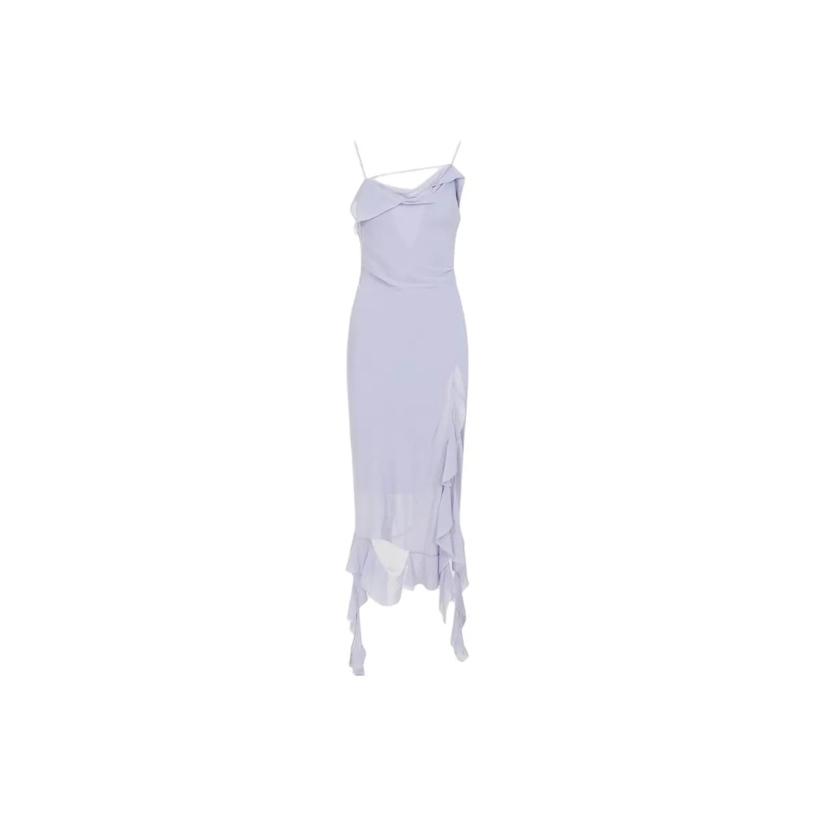 Acne Studios Ruffle-detailed Midi Dress