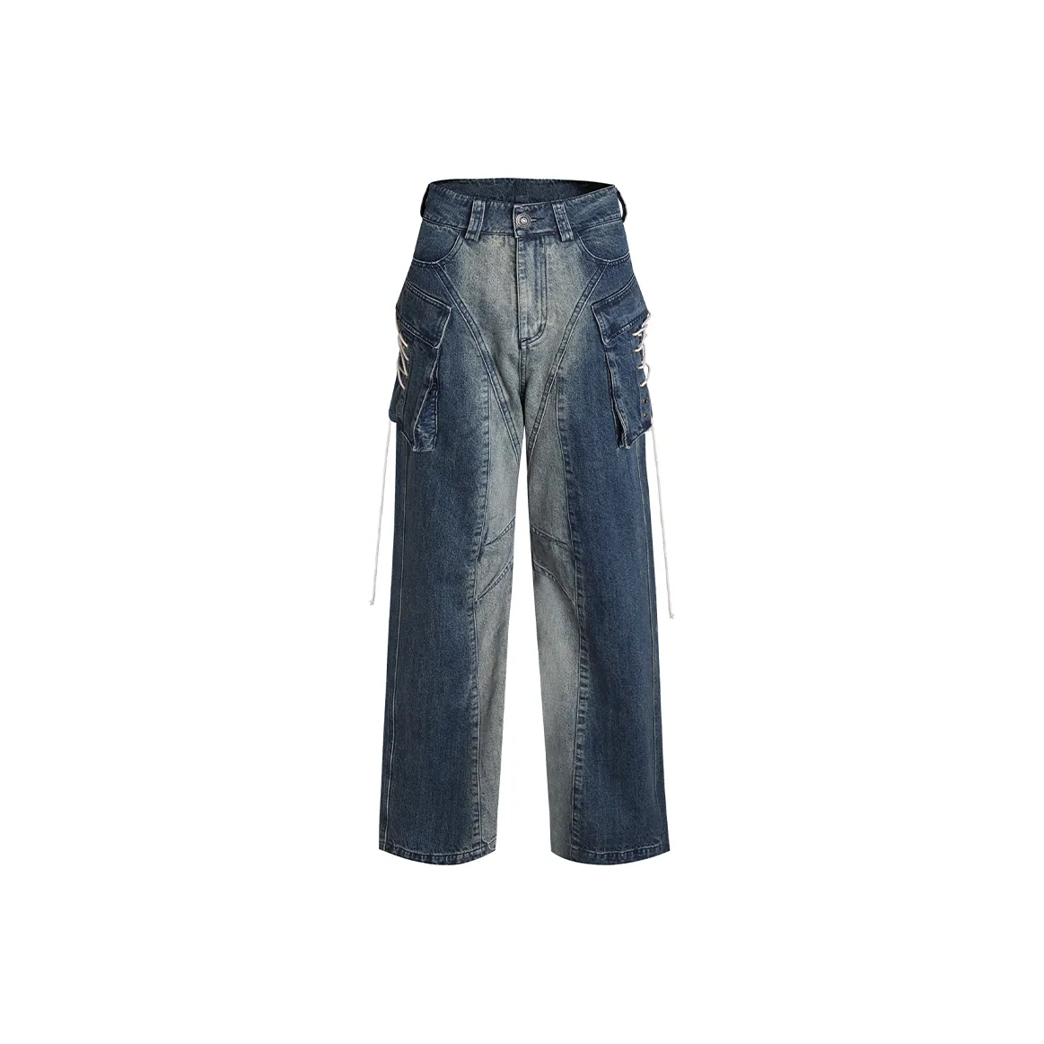 DND4DES Синие Унисекс Джинсы