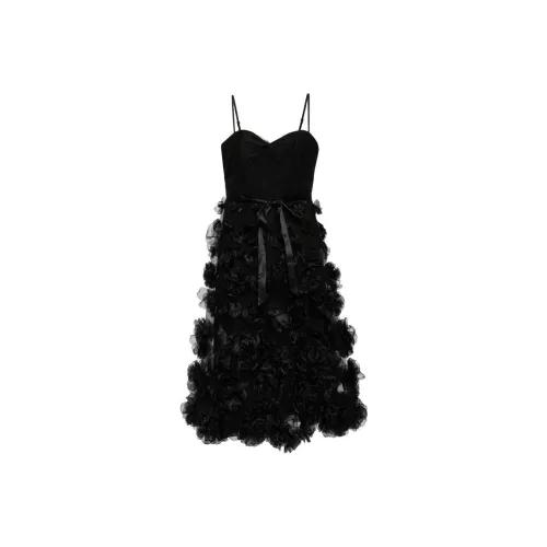 Marchesa Notte Черные Женские Слиплатья