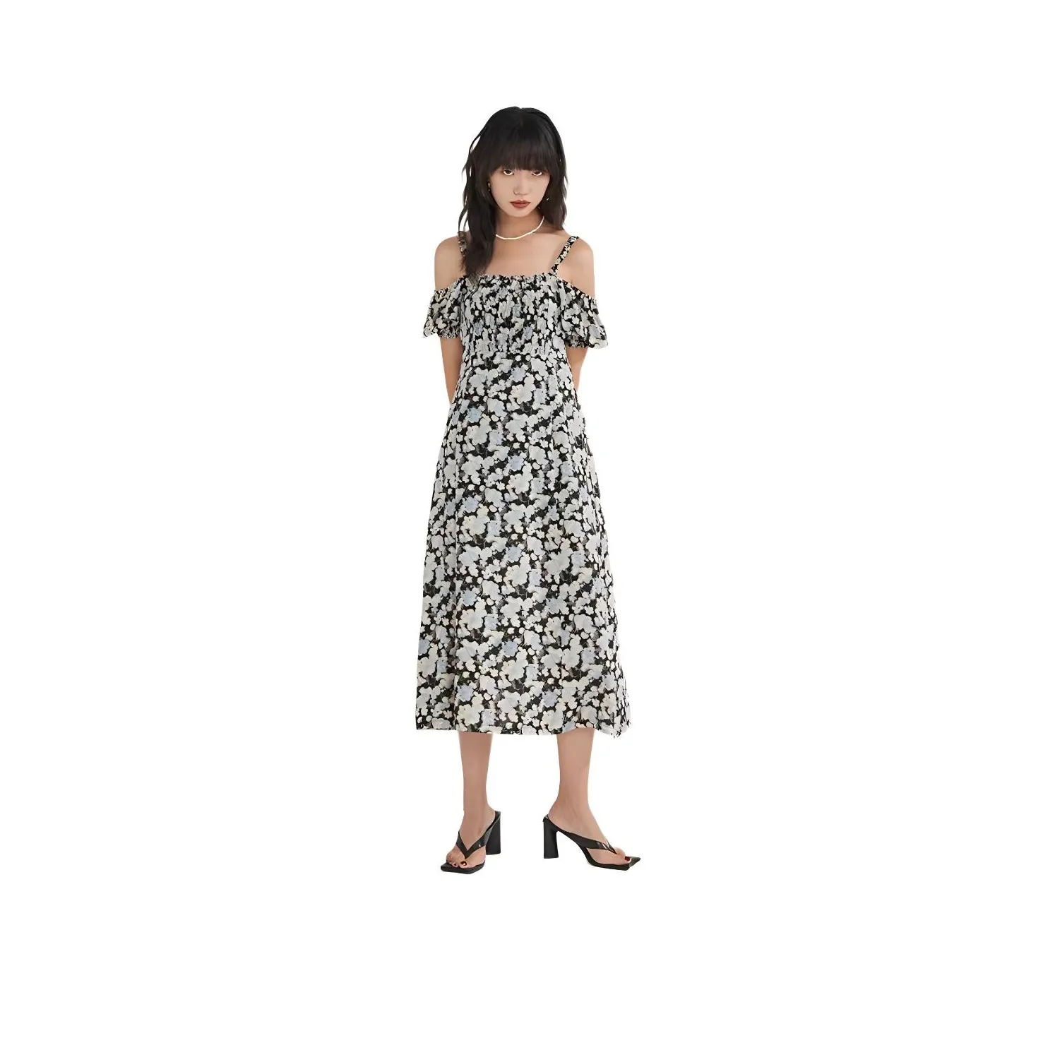 BLUEerror Slip Dress Women's Black