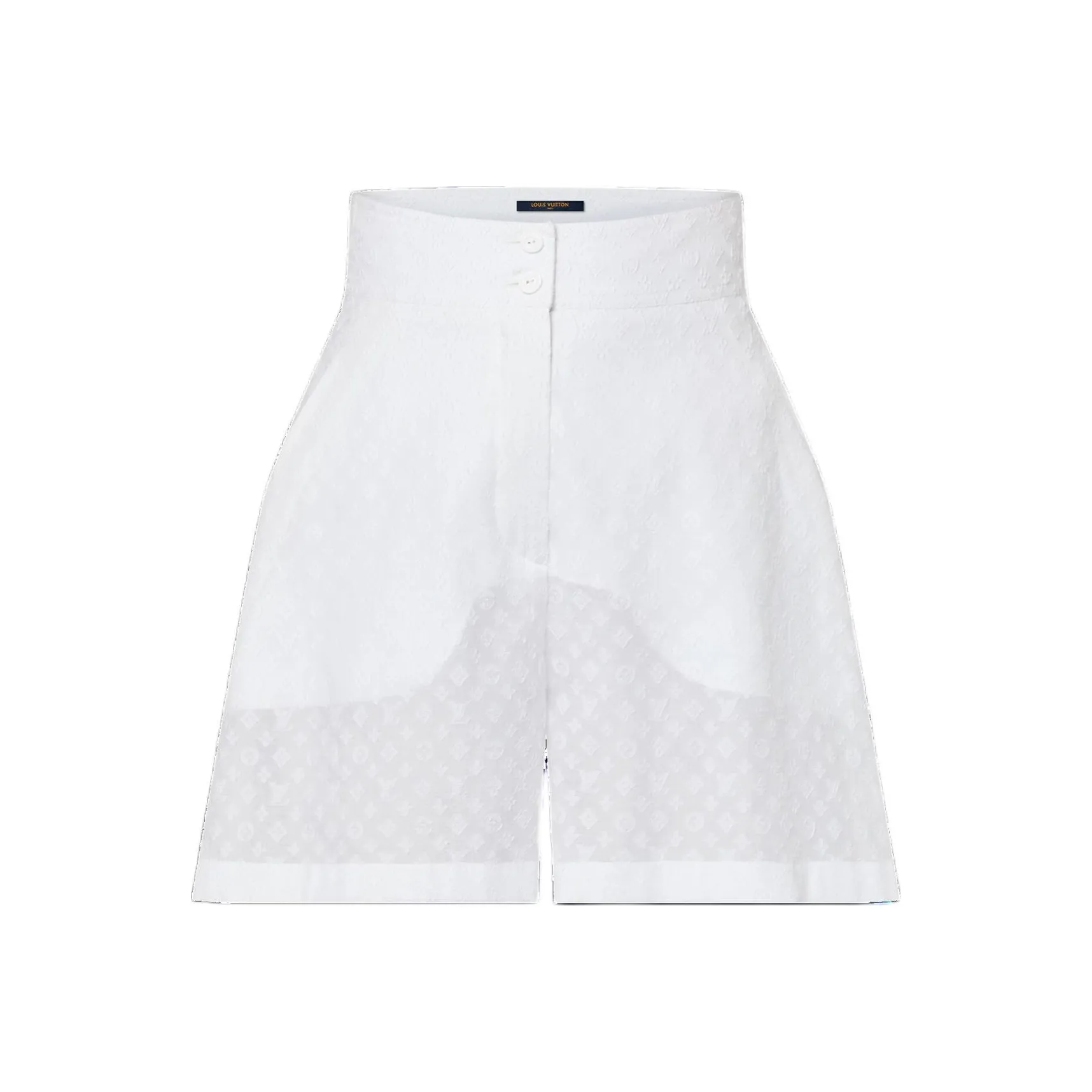 LOUIS VUITTON Monogram Fil Coupé Shorts