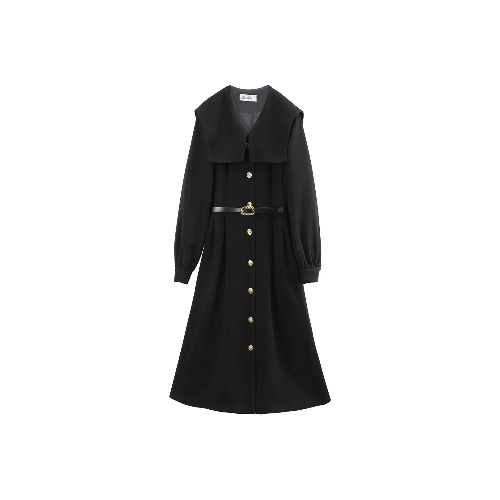 A Paradise For Awakening Long Sleeved Dresses Women's Black