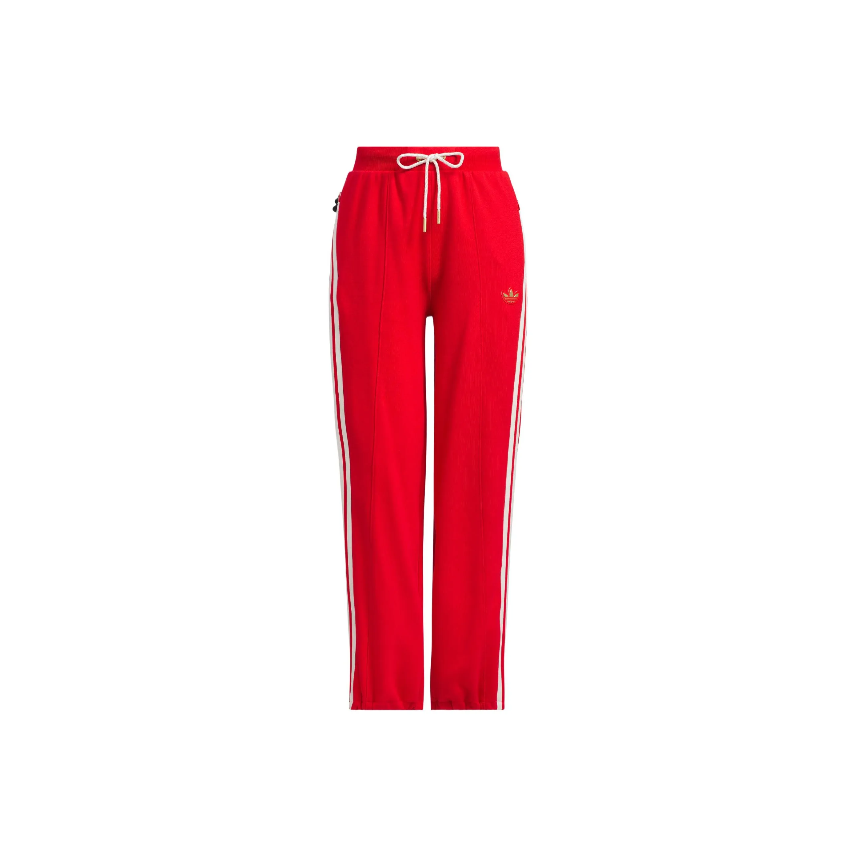 Adidas Originals CNY W Джерси P Вязаные Тренировочные брюки Женские Светло-алый