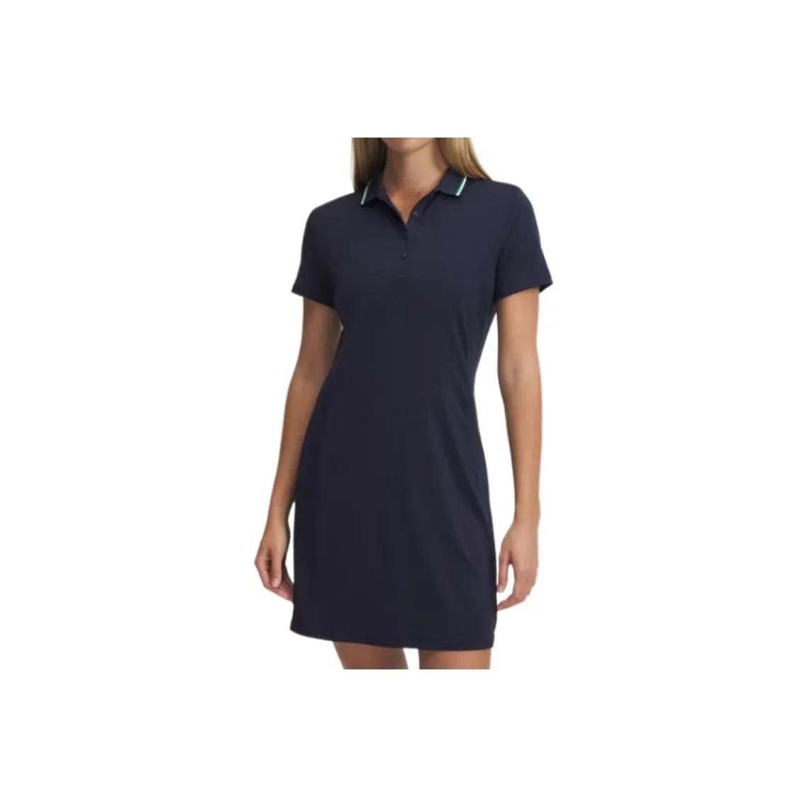 Under Armour Короткий рукав Платье Женское Морской синий 410