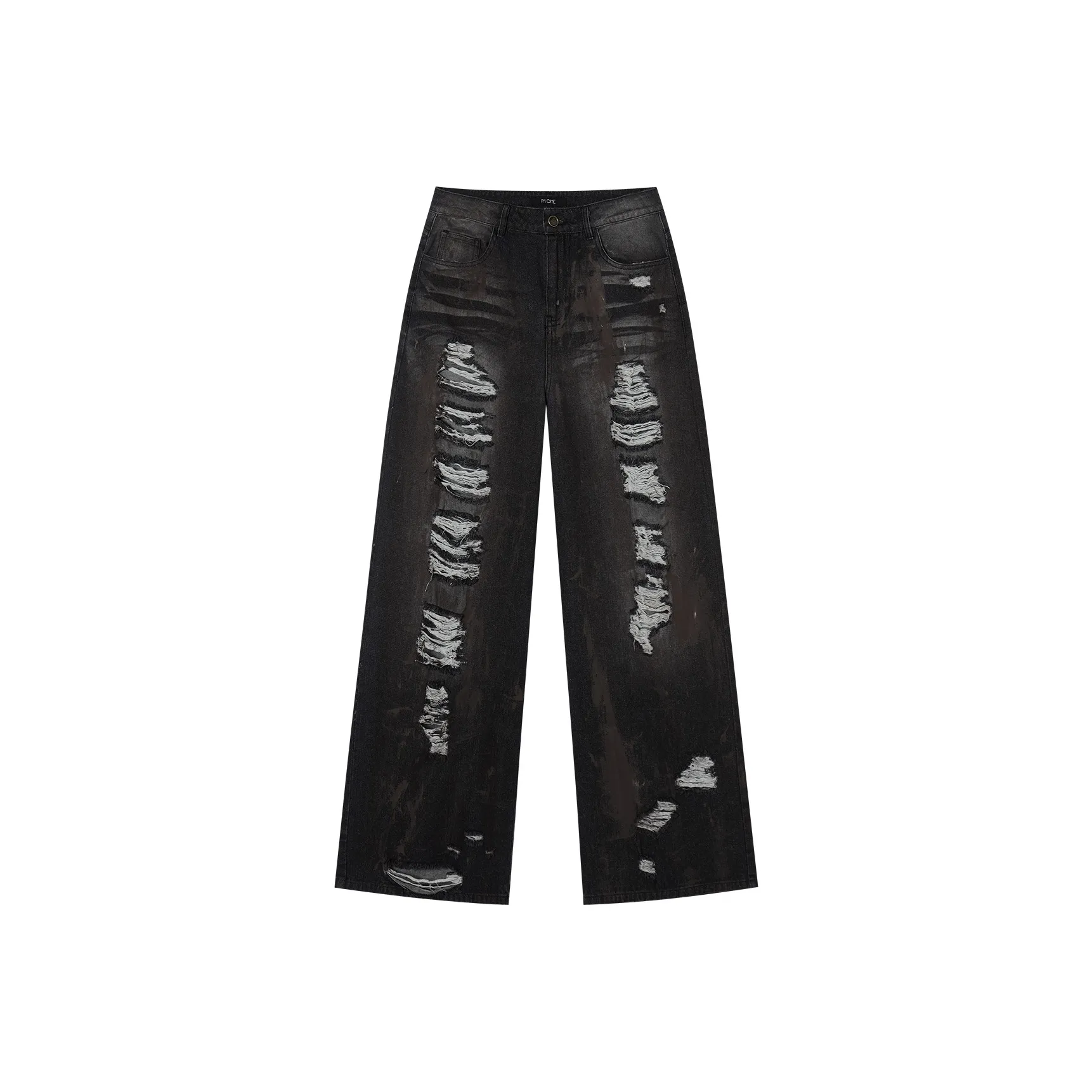 I'M ONE Черные Женские Джинсы