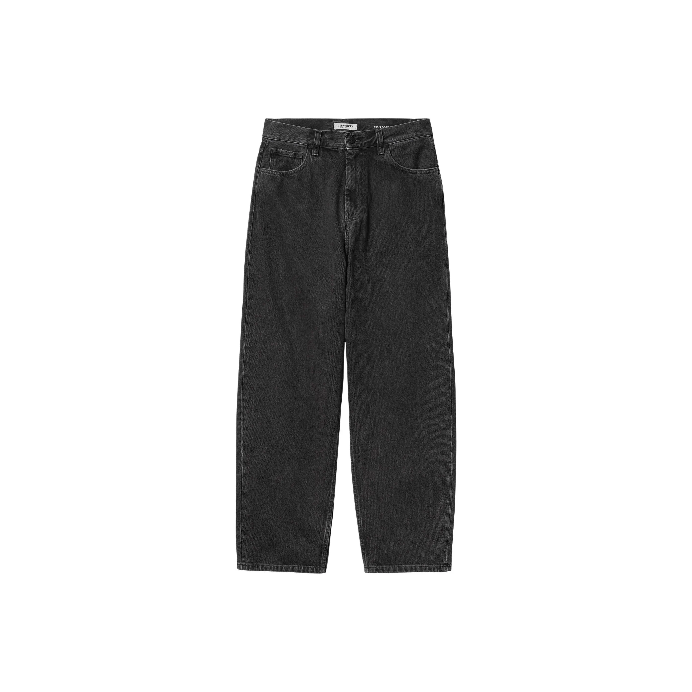 Carhartt WIP FW24 Brandon Pant Jeans Women's Black Stone Wash