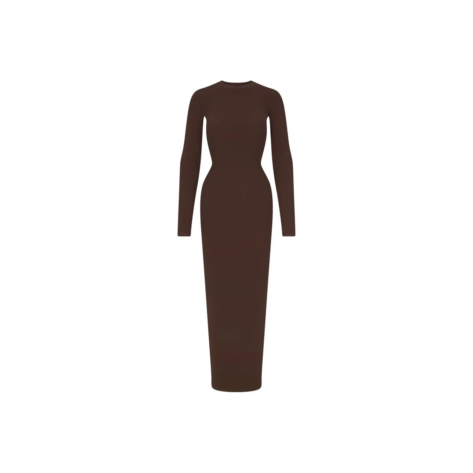 Skims Long Sleeved Dresses Women's Cocoa/COCOA