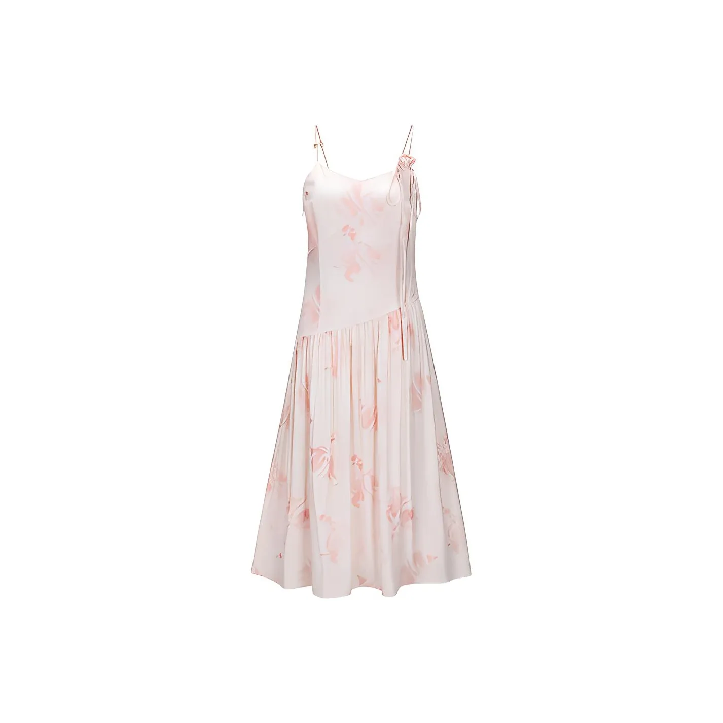 PEACEBIRD Юбка-платье Женское Розовый Цветочный