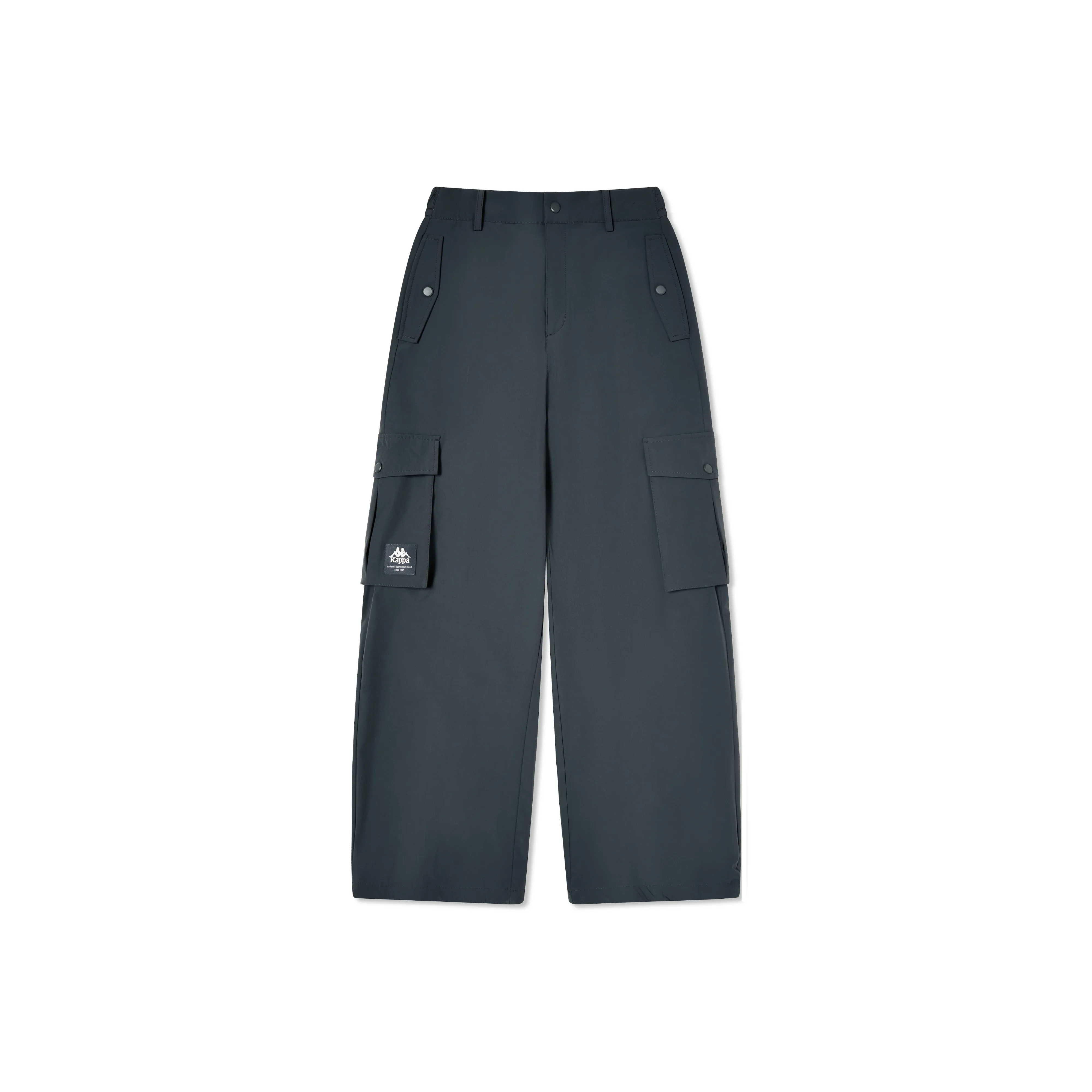 Kappa Summer Cargo Pants Women's Iron Asphalt Gray