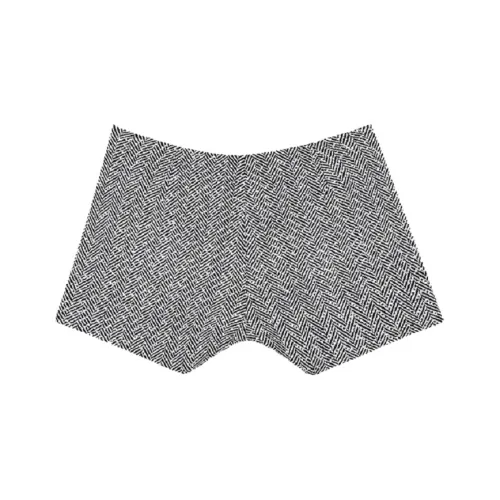 FAIRFAFO Черный/Белый Женские Повседневные шорты