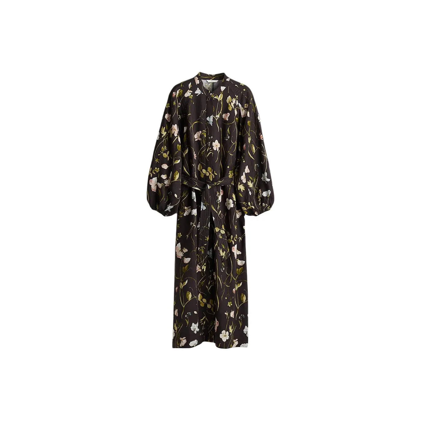 H&M Long Sleeved Dresses Women's Black/Floral