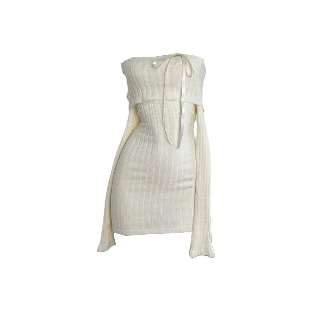 CPAURA Женские Длинные Платья с Рукавами