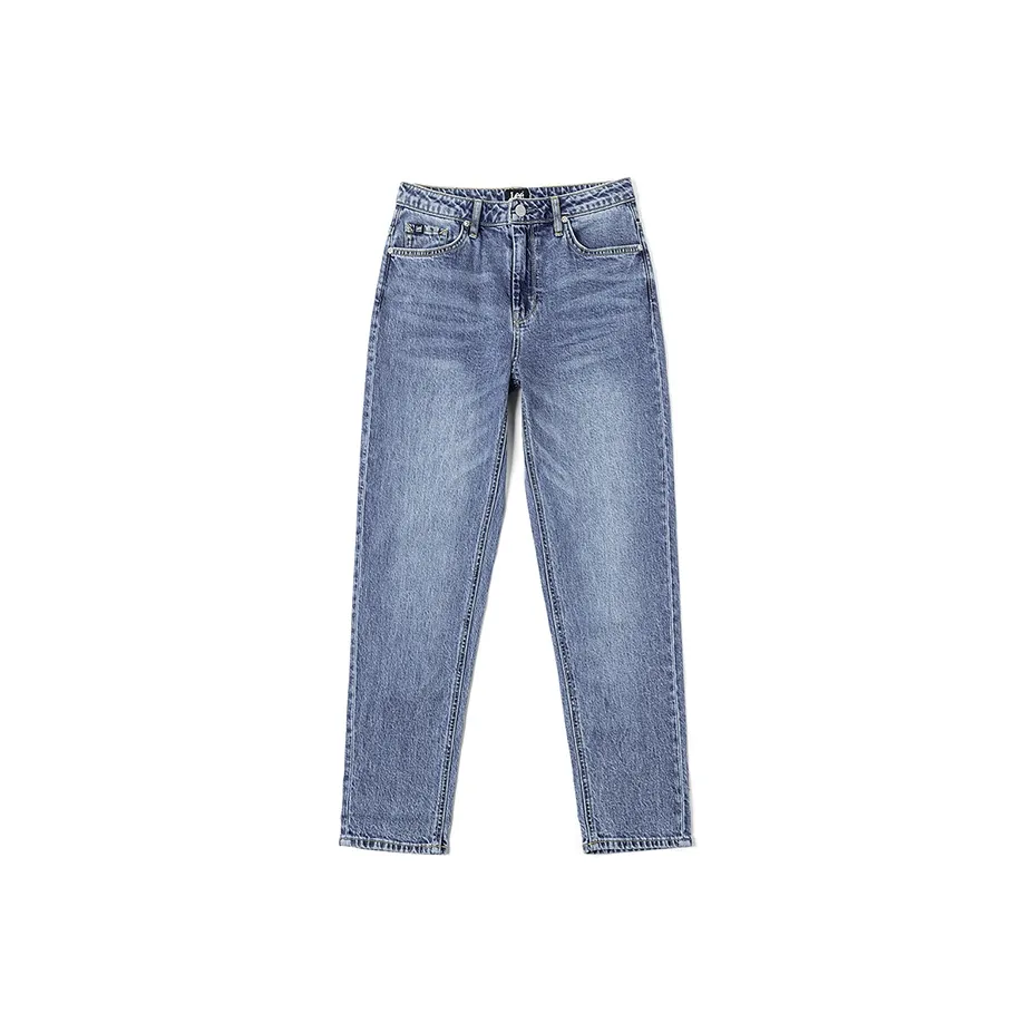 Lee совместный бренд SS25 Джинсы Женские Средний Светло-Синий