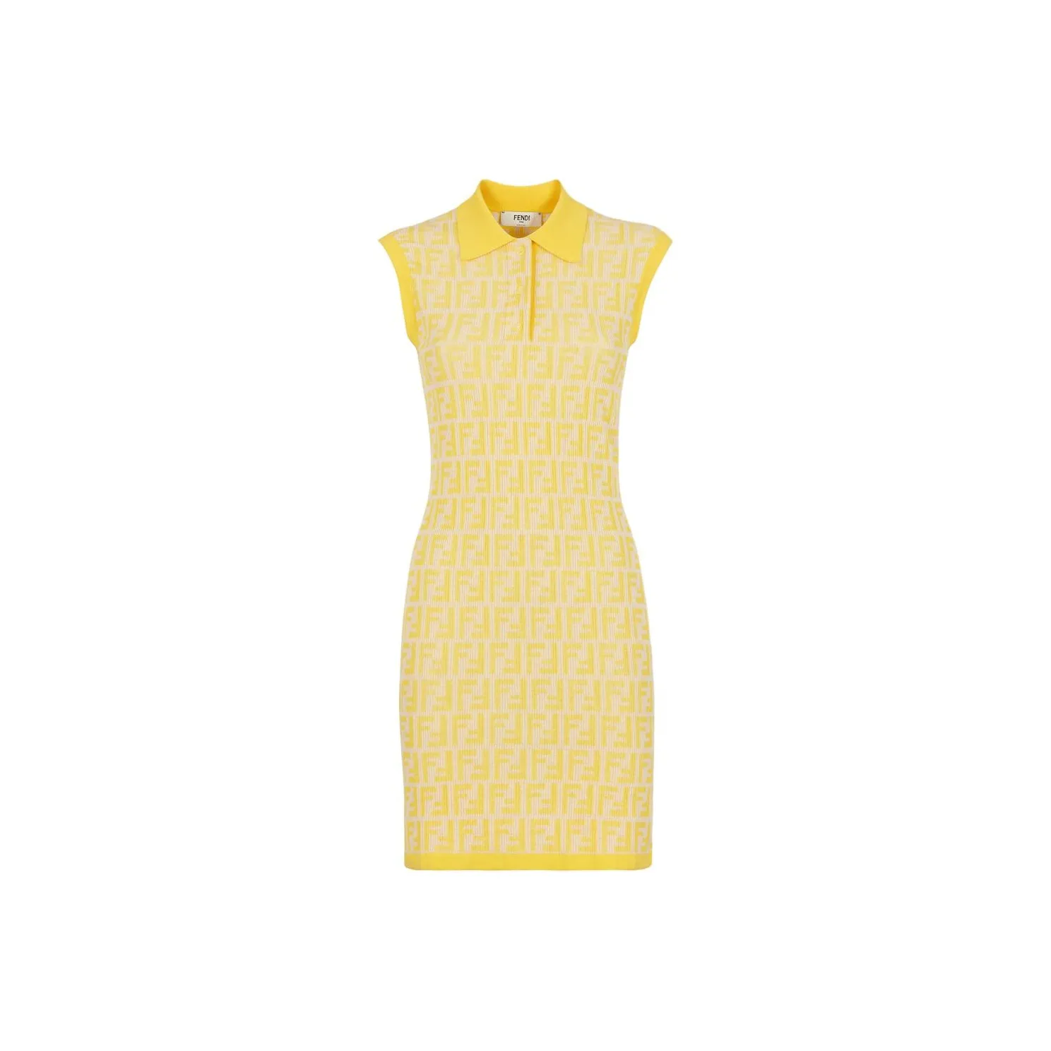 FENDI FF motif Polo Dress