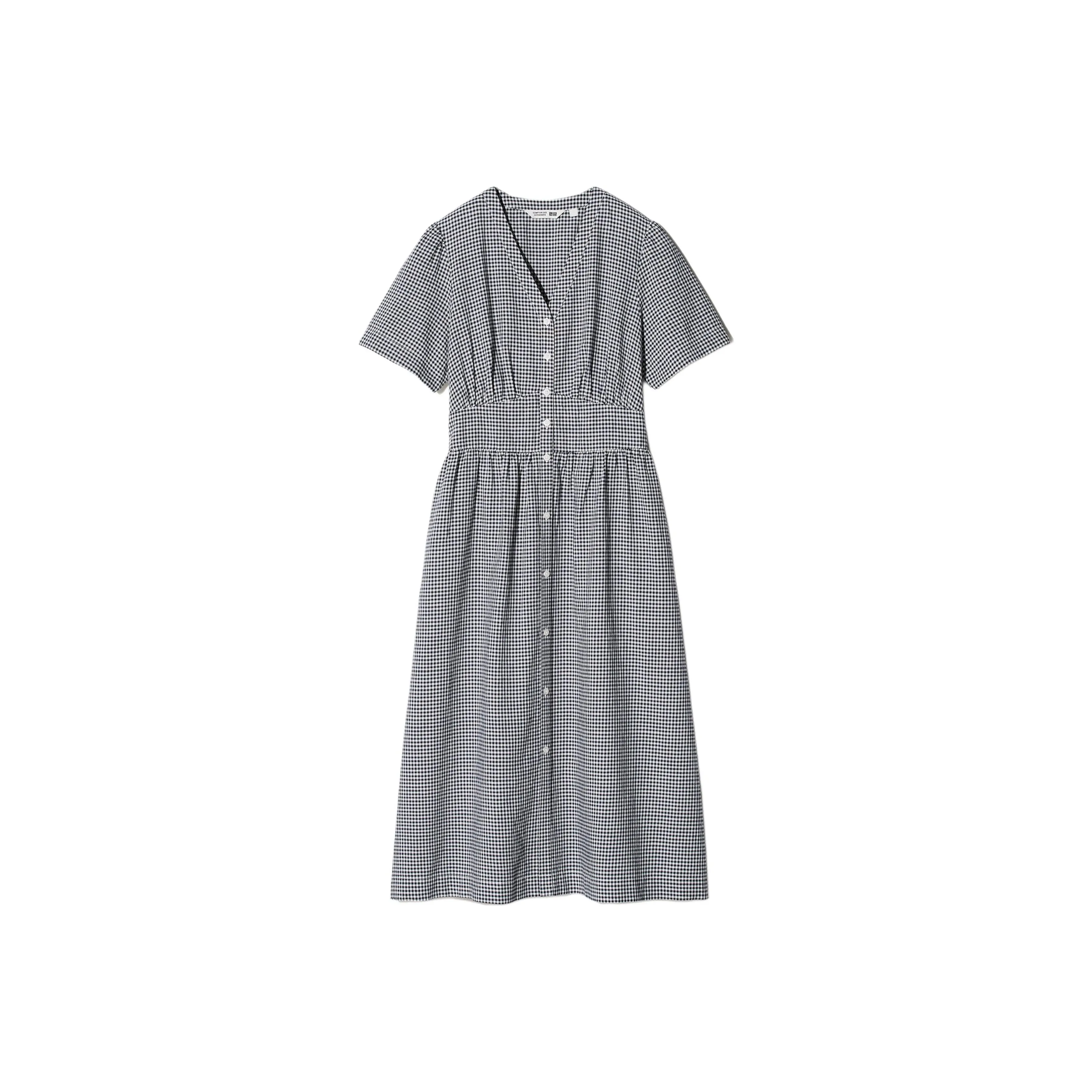 UNIQLO Short Sleeved Dress Women's Black