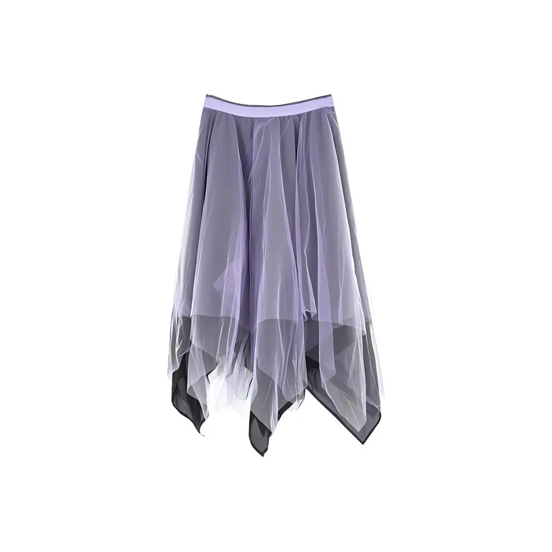 MARC LE BIHAN Casual Long Skirts Women's Black Purple