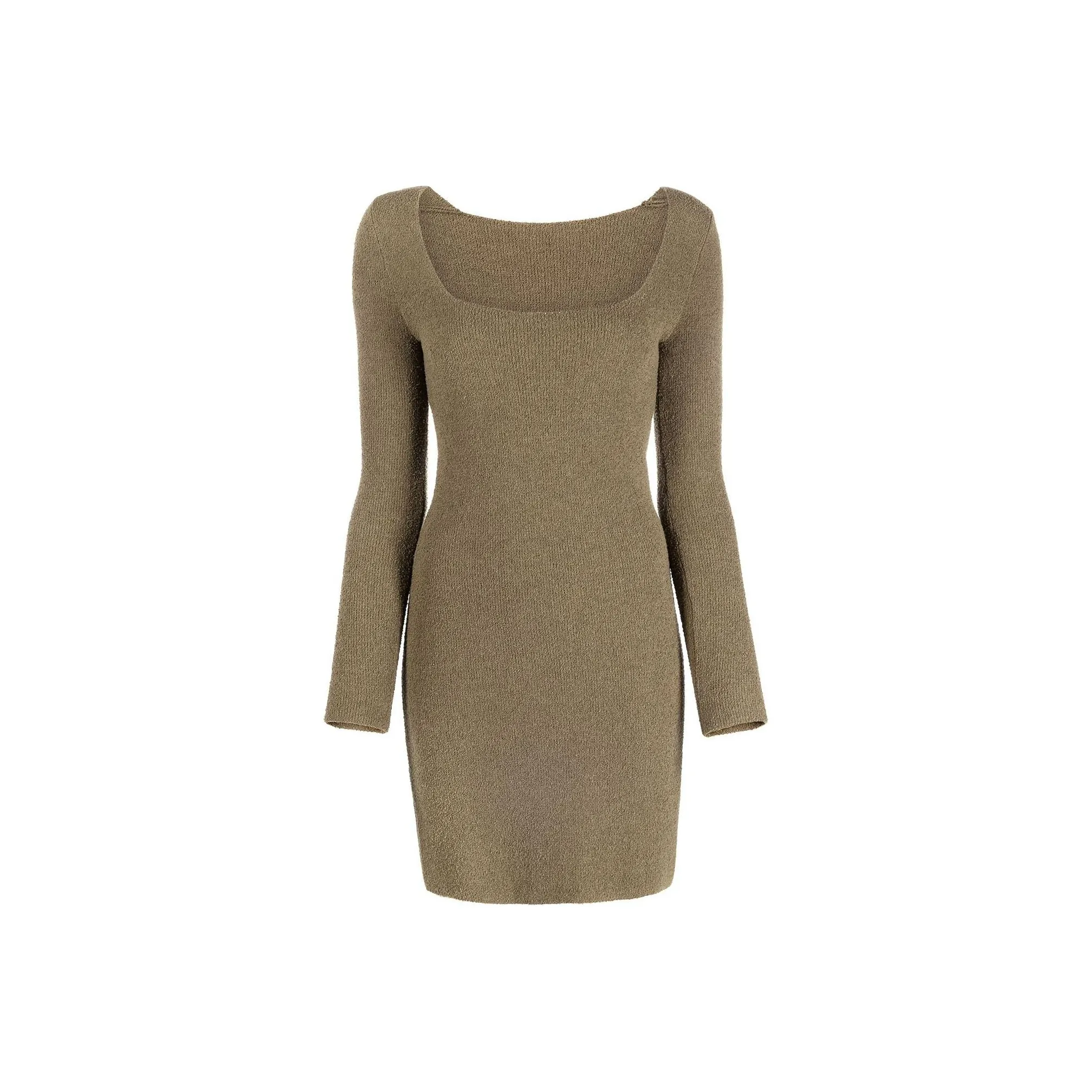NANUSHKA Leah Square neck Knitted Dress