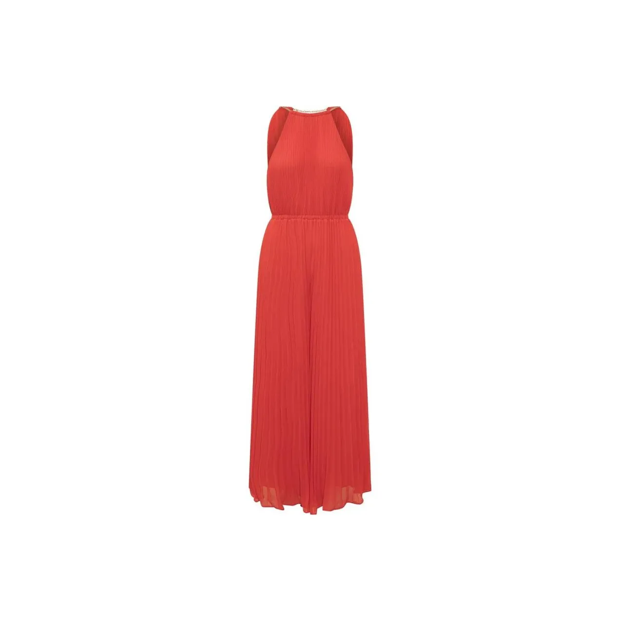 MICHAEL MICHAEL KORS Sleeveless Pleated Maxi Dress