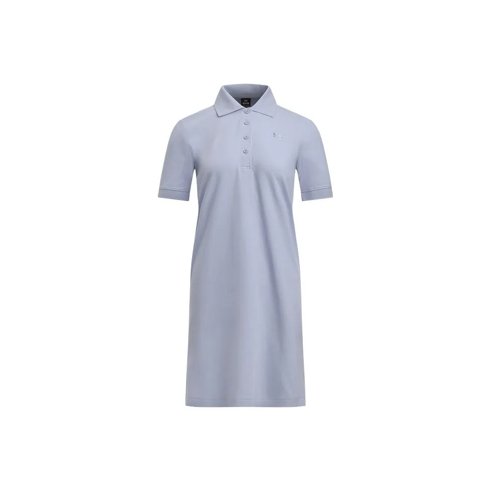 Under Armour SS25 Короткий рукав Платье Женское Светло-синий Фиолетовый 539