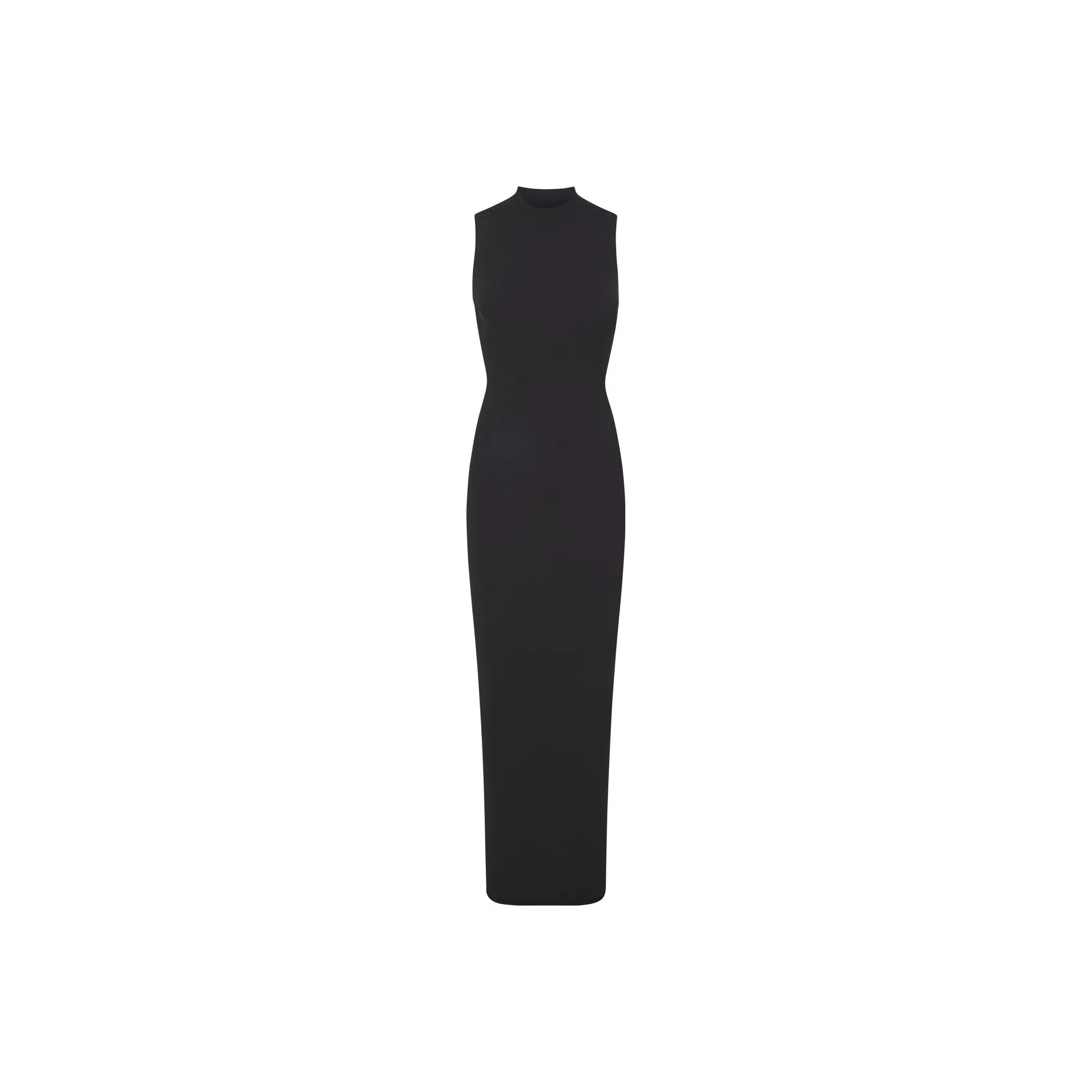 SKIMS FITS EVERYBODY SLEEVELESS MOCK NECK DRESS Sleeveless Dress Women's ONYX/Onyx