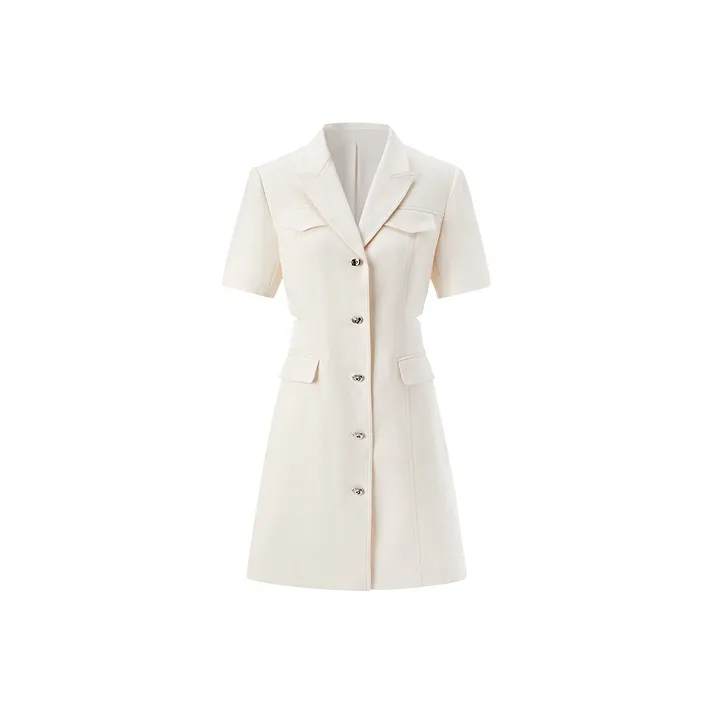 PEACEBIRD Короткий рукав Платье Женское