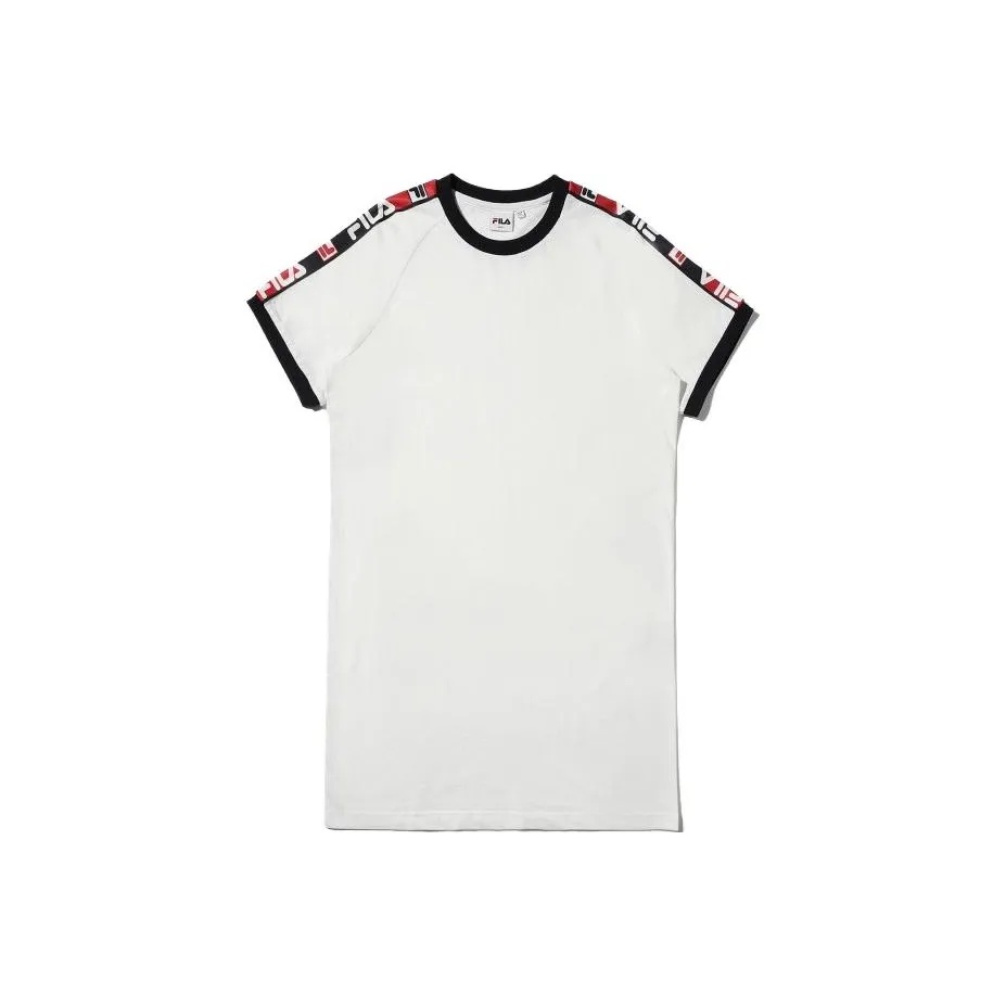 FILA Short Sleeved Dresses Women's White