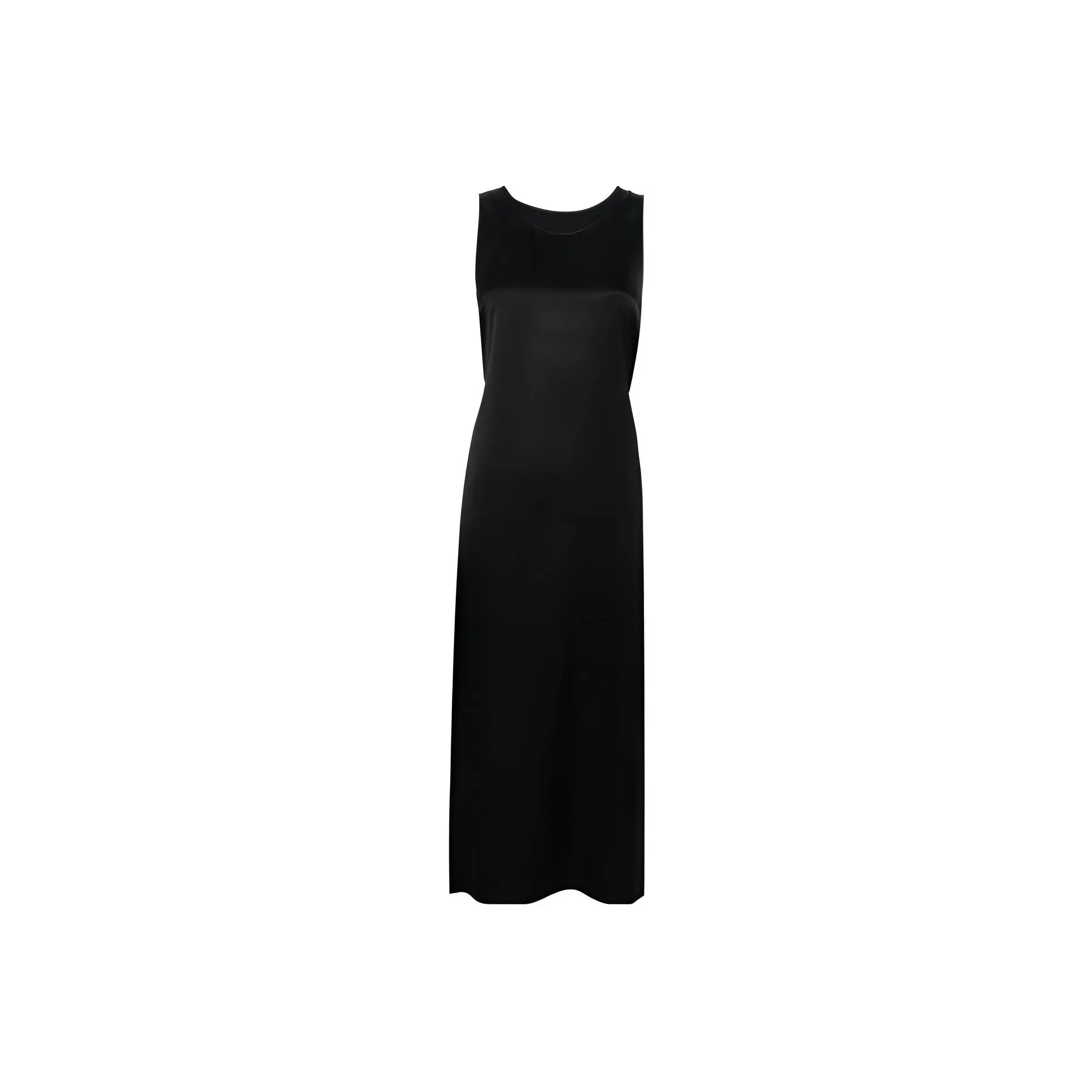 MM6 Maison Margiela Side Slit Sleeveless Midi Dress