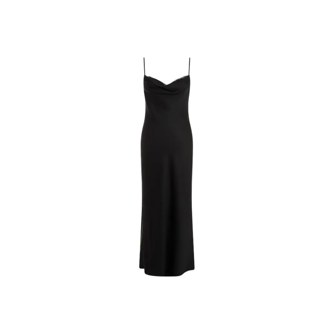 Alexander McQueen Drape neck Midi Dress