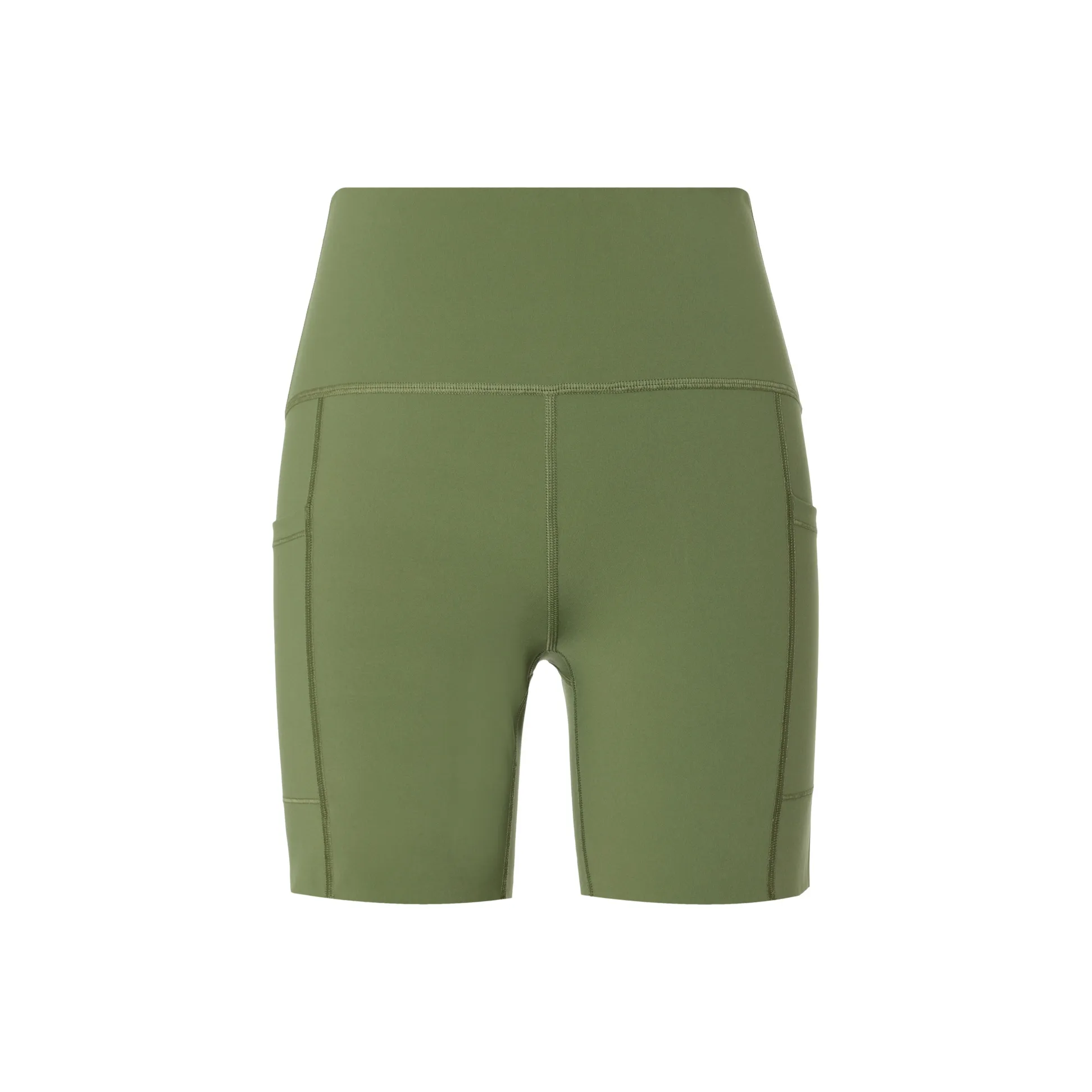 New Balance Casual Shorts Women's Dark Olive Stone Color
