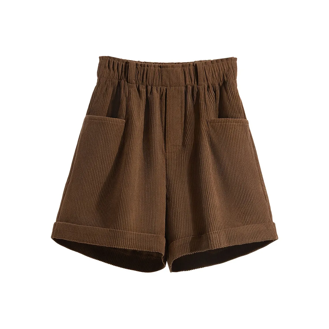 Cypress House Повседневные шорты женские цвет темно-кофейный