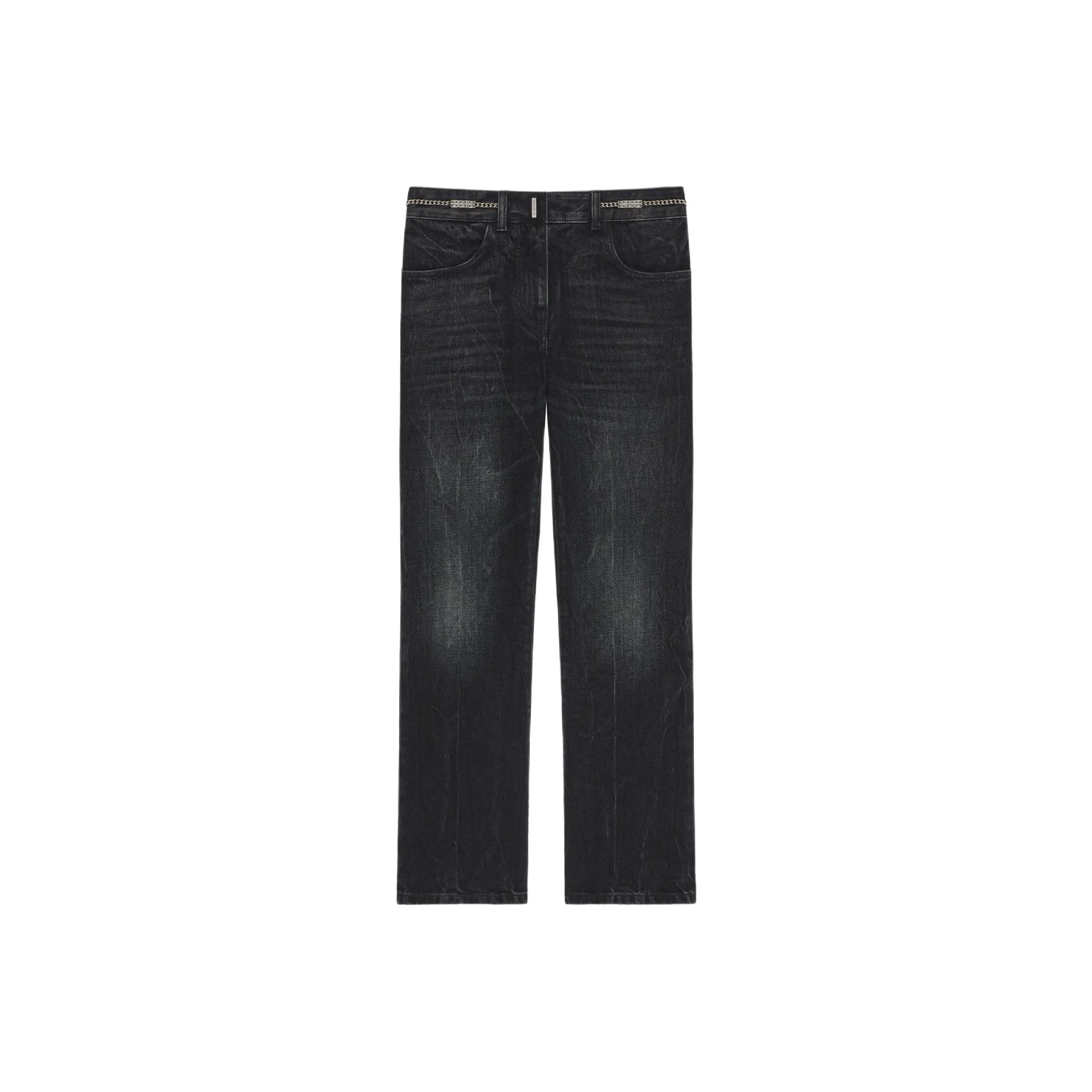 Givenchy Chain Detailed Bootcut Jeans