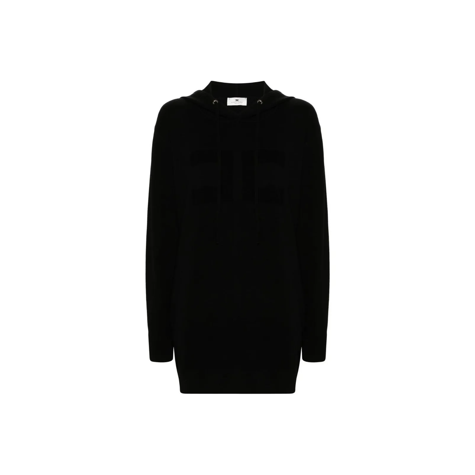Elisabetta Franchi Hooded Sweatshirt Dress