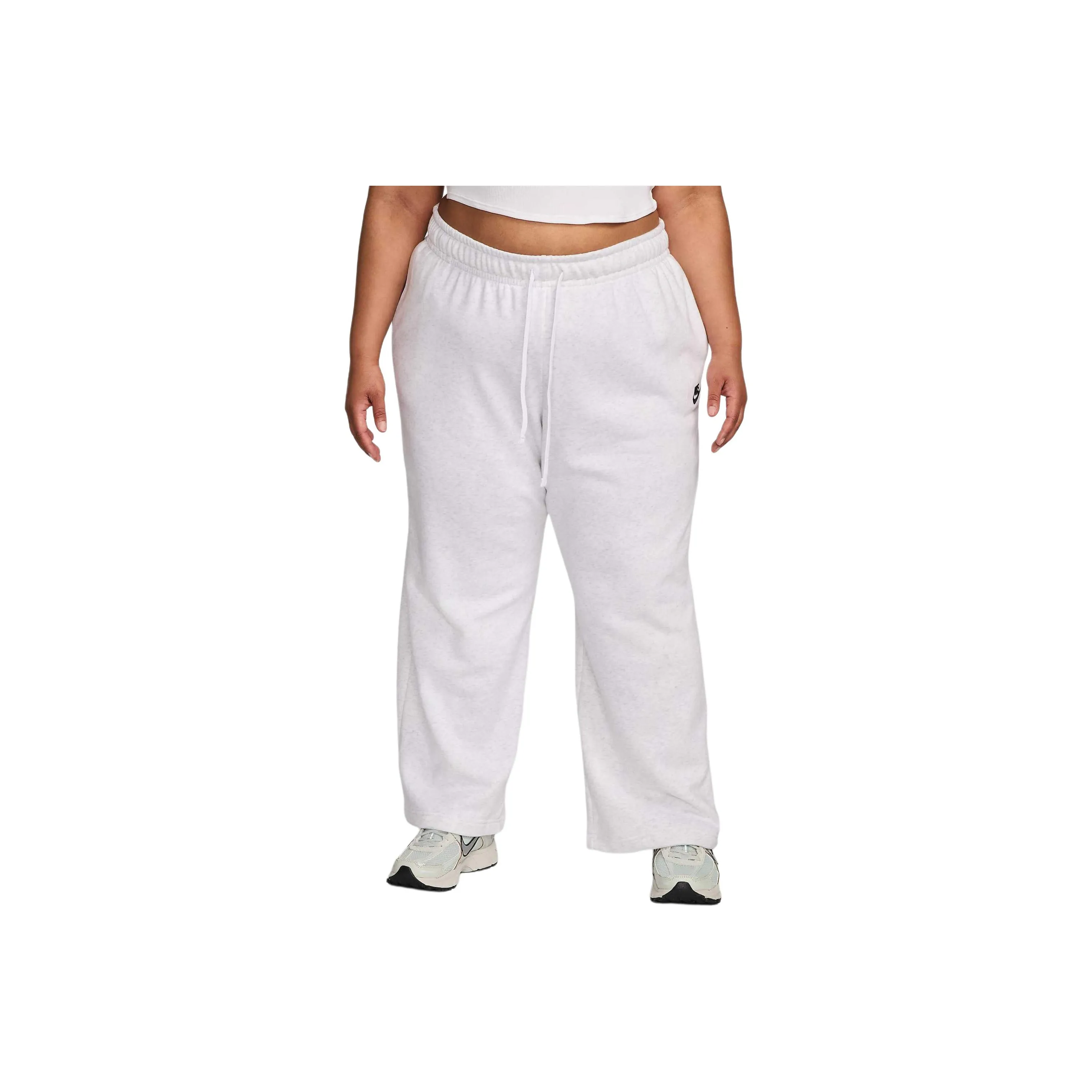 Nike Sportswear Club Fleece Women's Mid Rise Wide Leg supremacy Plus Size