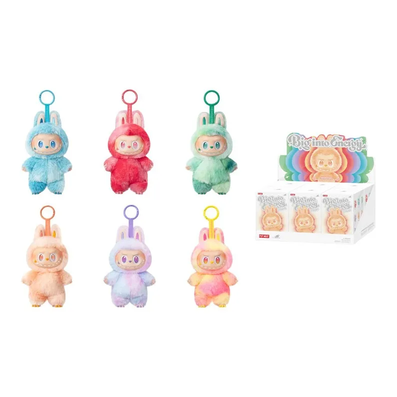 POP MART THE MONSTERS LABUBU 3.0 Big Into Energy Виниловая Плюшевая Подвеска, Слепая Коробка, Одиночная Коробка/комплект Из 6 Шт.