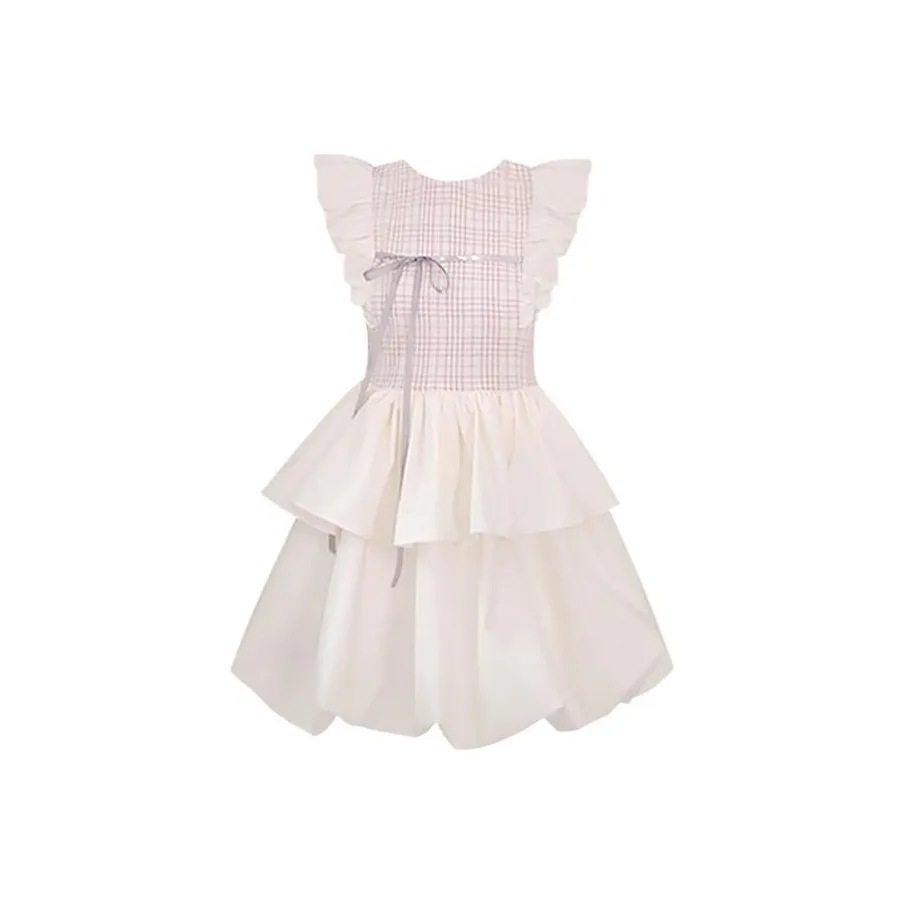 TASTILY Без рукавов Платье Женское Розовое