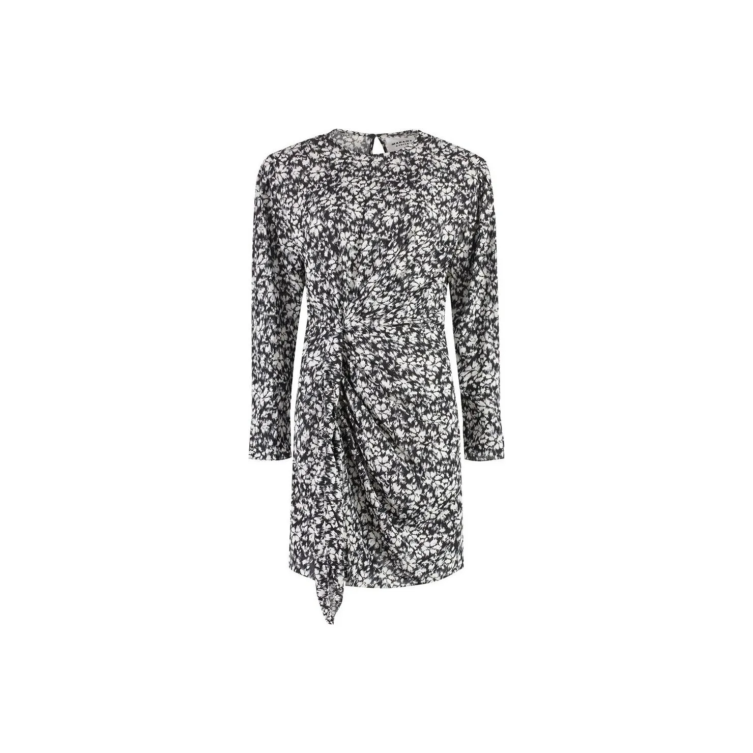 Isabel Marant Étoile Dulce Floral Printed Knot Detailed Mini Dress