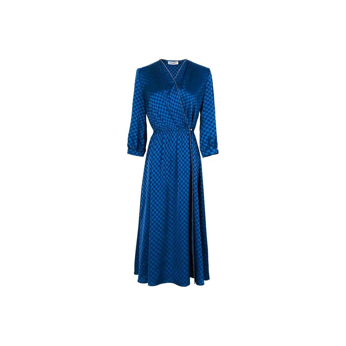 MISSSHINE Long Sleeved Dresses Women's Peacock Blue