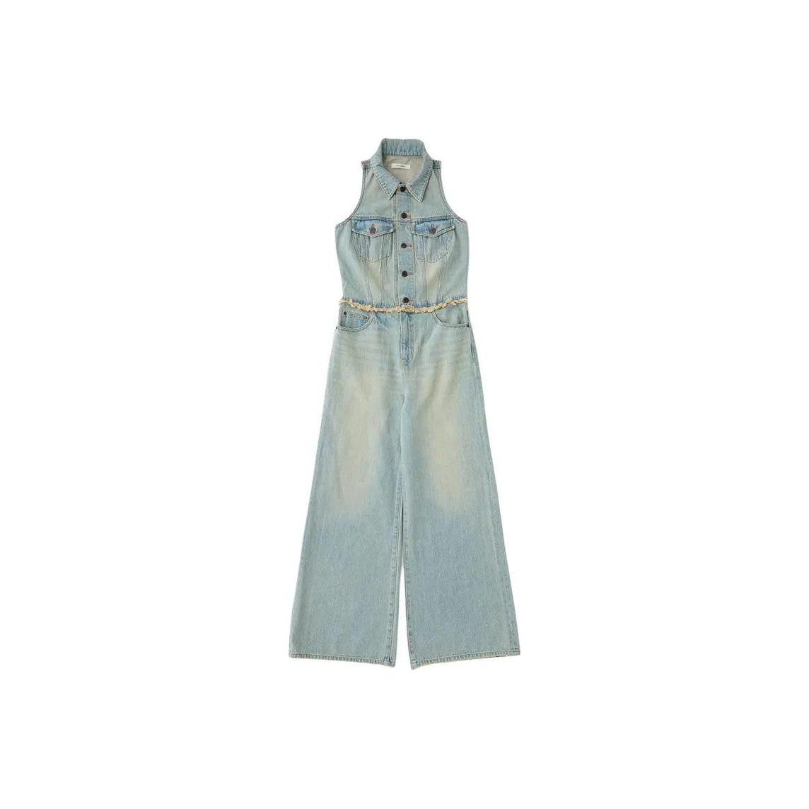 MOUSSY Jumpsuit Women's Light Blue