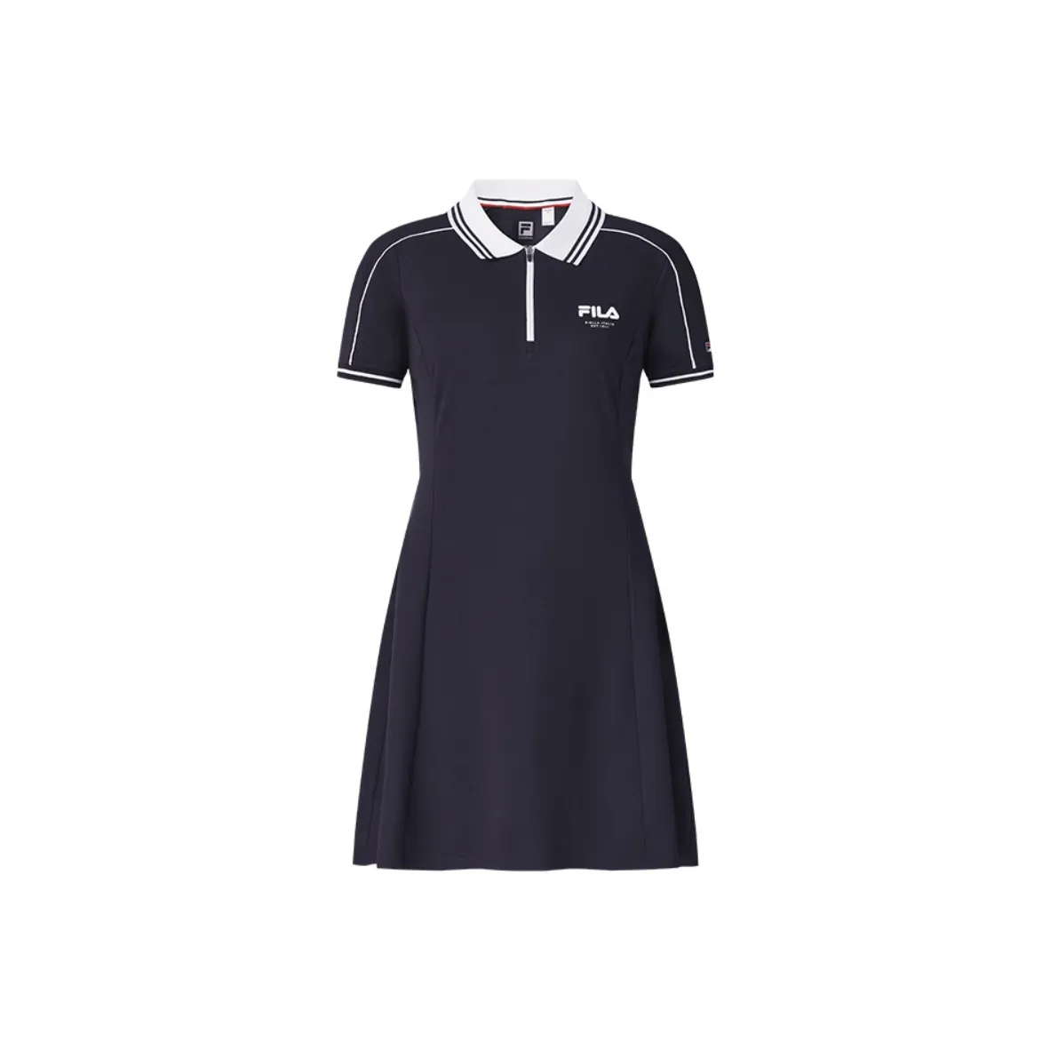 FILA Short Sleeved Dress Women's RD Royal Blue