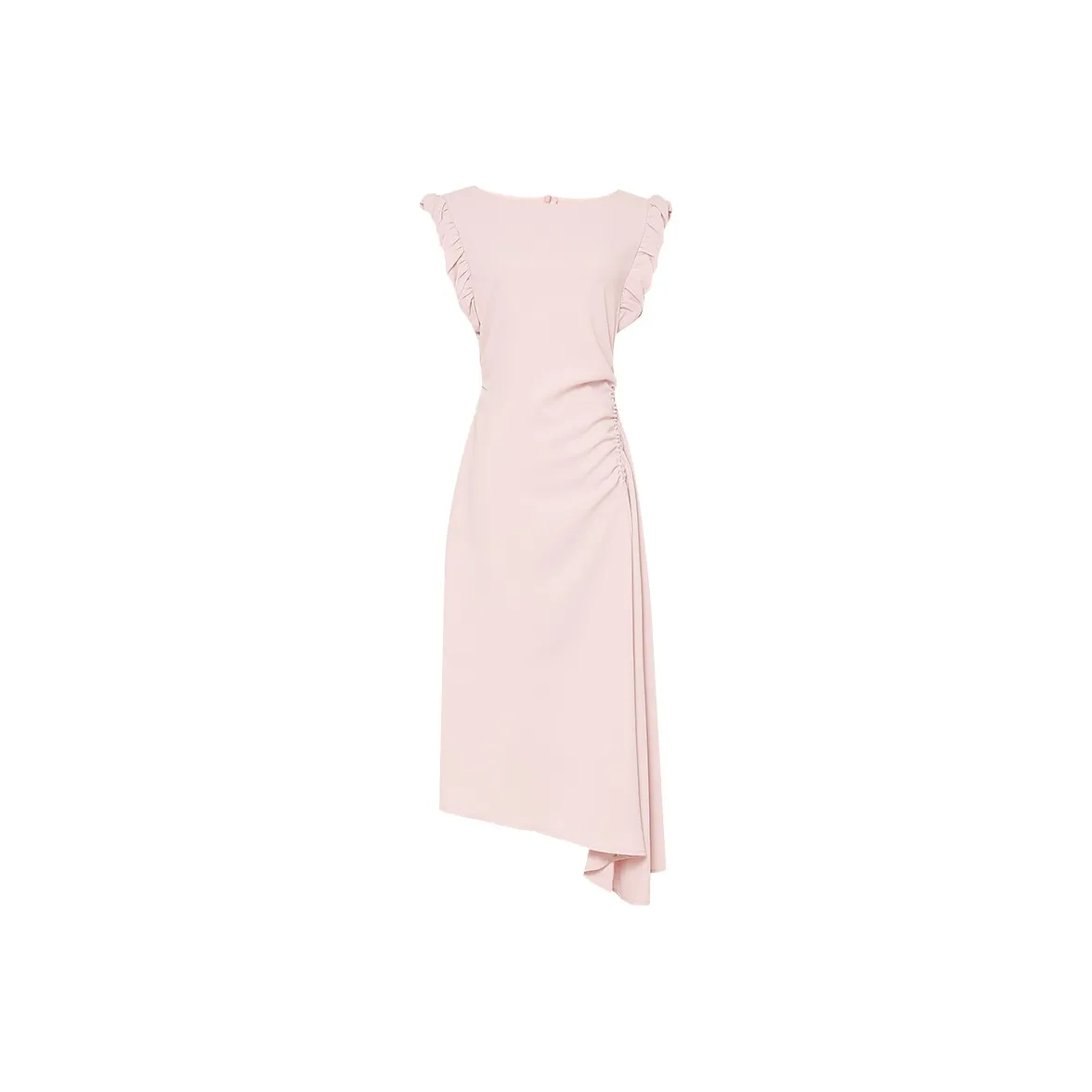 Duffy Fashion Sleeveless Dress Women's Leather Pink