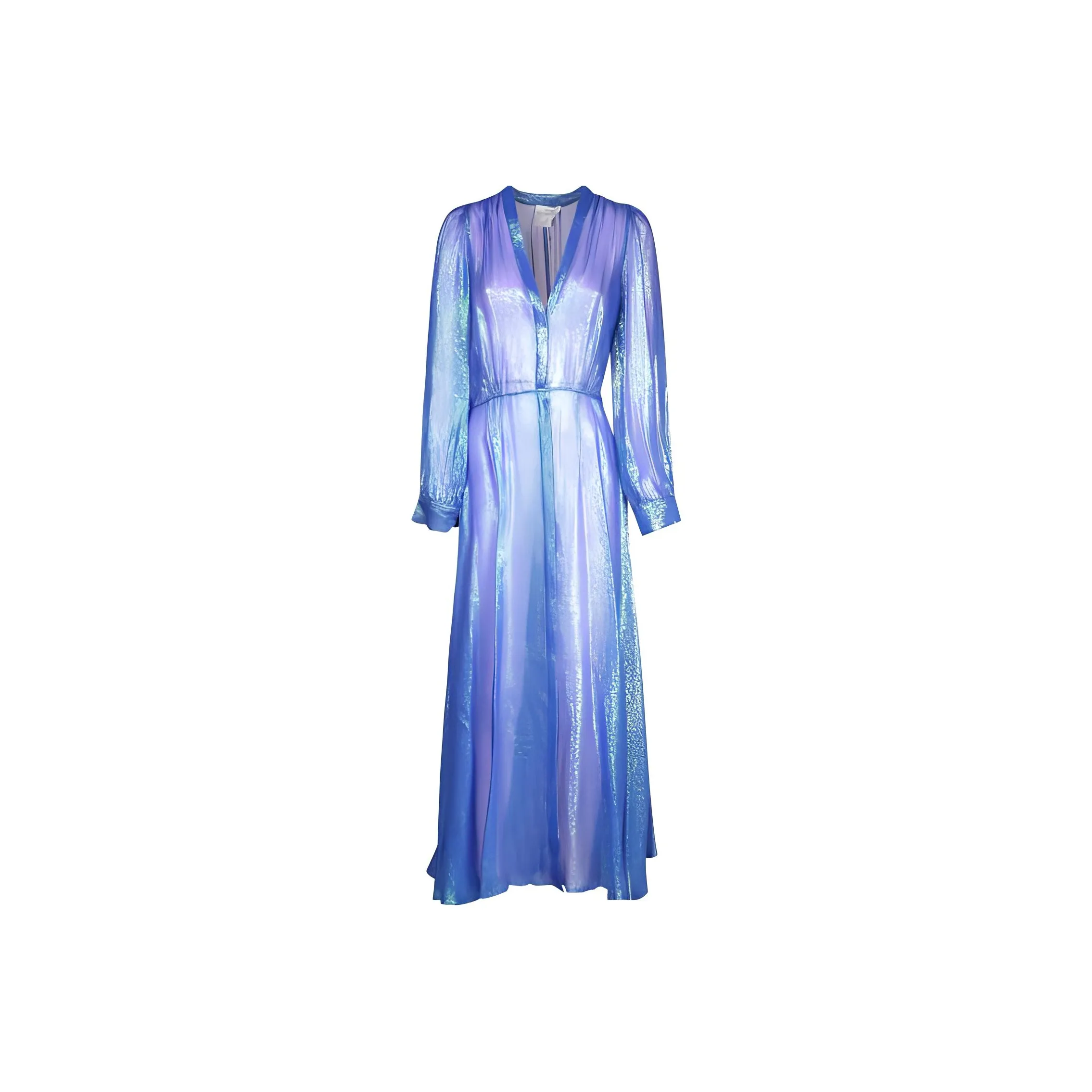 Forte Forte Metallic Patterned jacquard Midi Dress