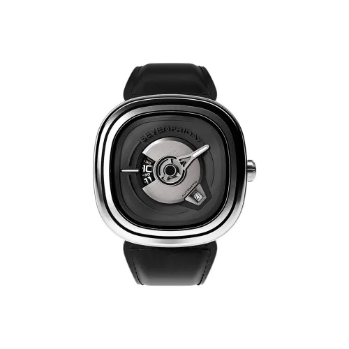 SEVENFRIDAY Автоматический Механический Часы Мужские Movement 44,5mm*44mm Черные