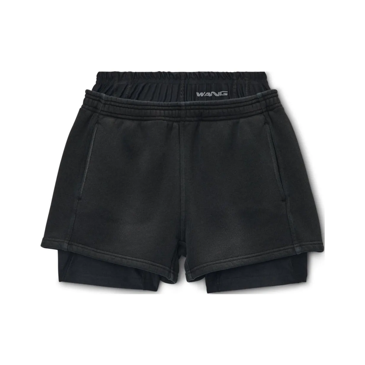 Alexander Wang Повседневные шорты Женские Черные