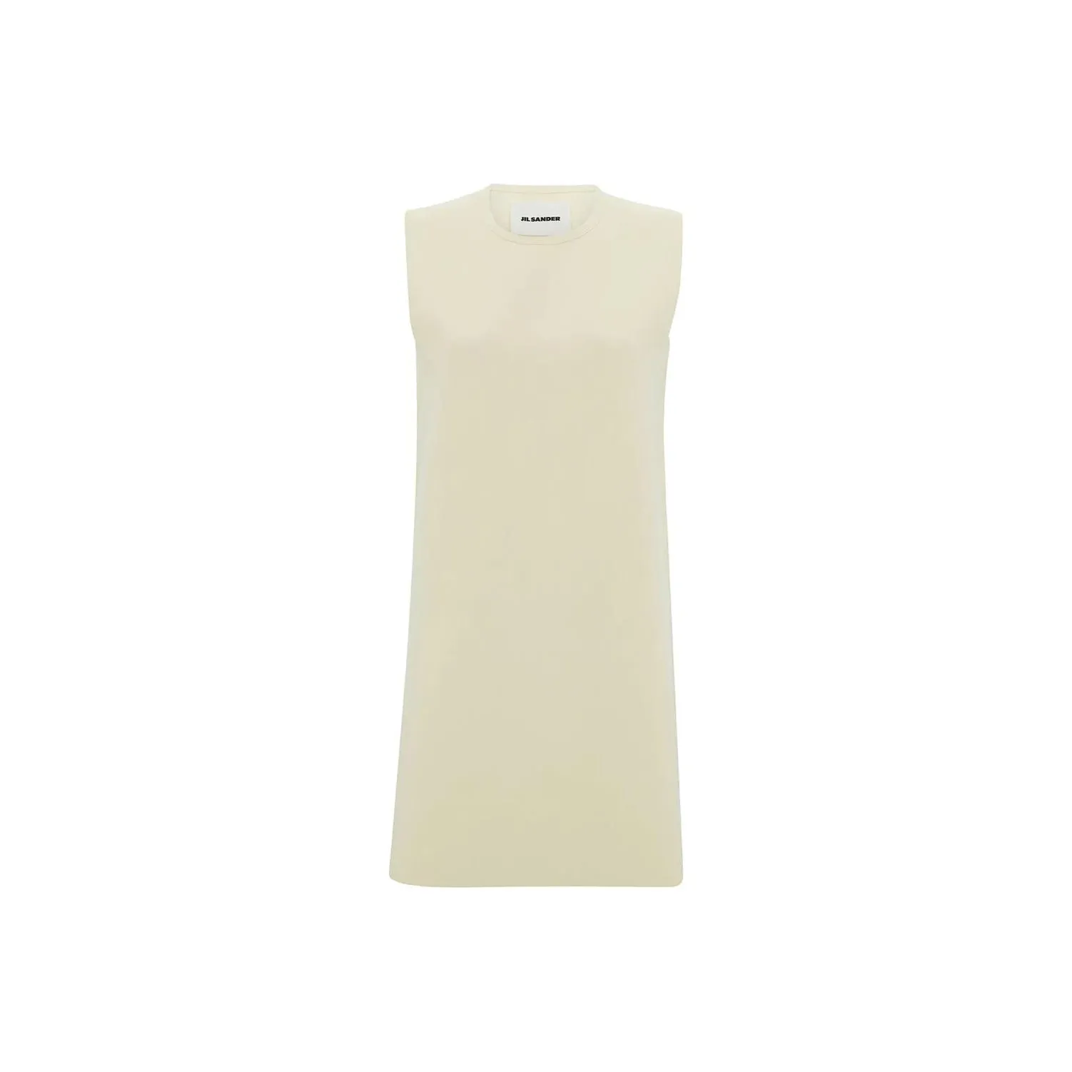 JIL SANDER Crewneck Sleeveless Shift Dress