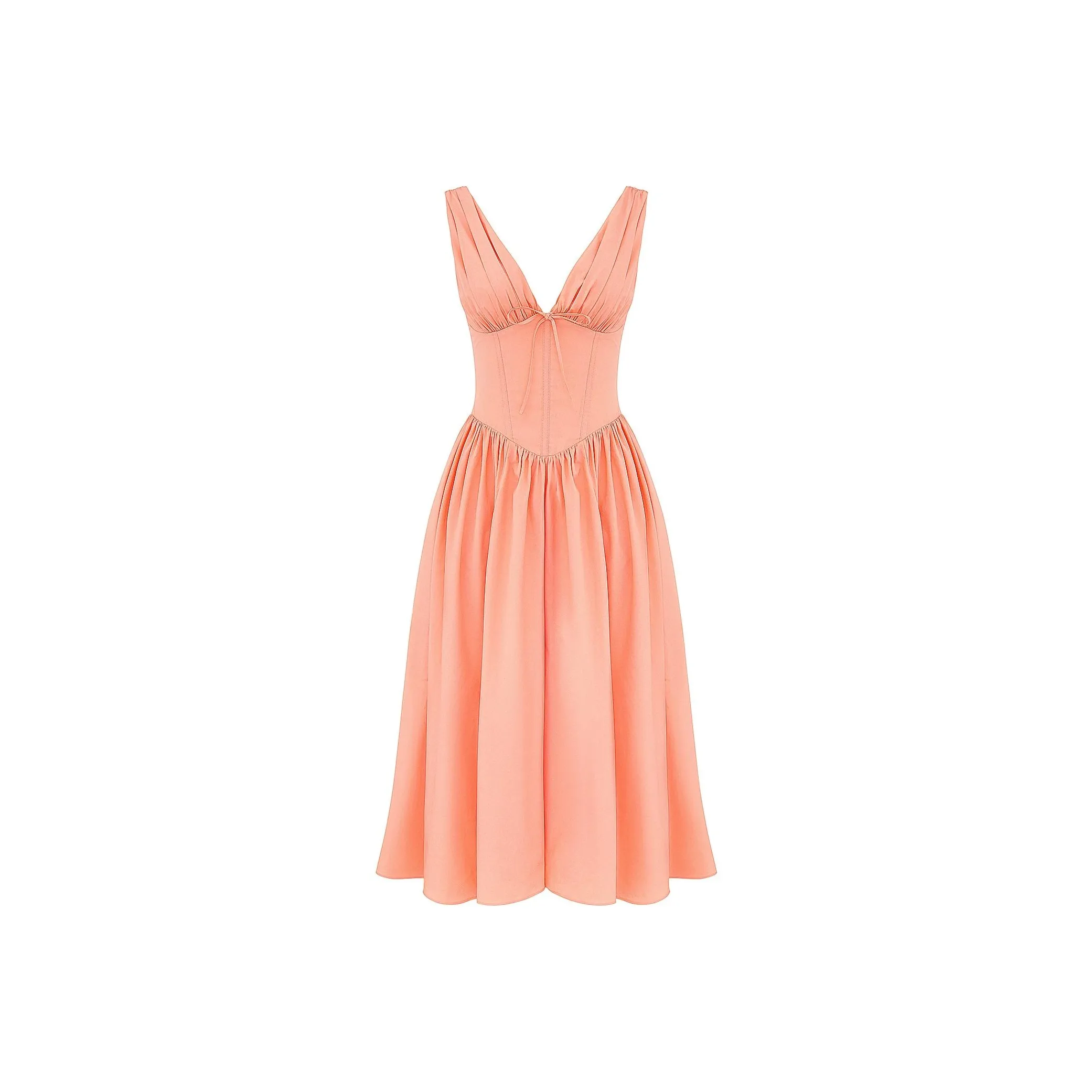 HOUSE OF CB EMMELINA Sleeveless Dress Women's Sorbet/Ice Cream For A Brighter Complexion